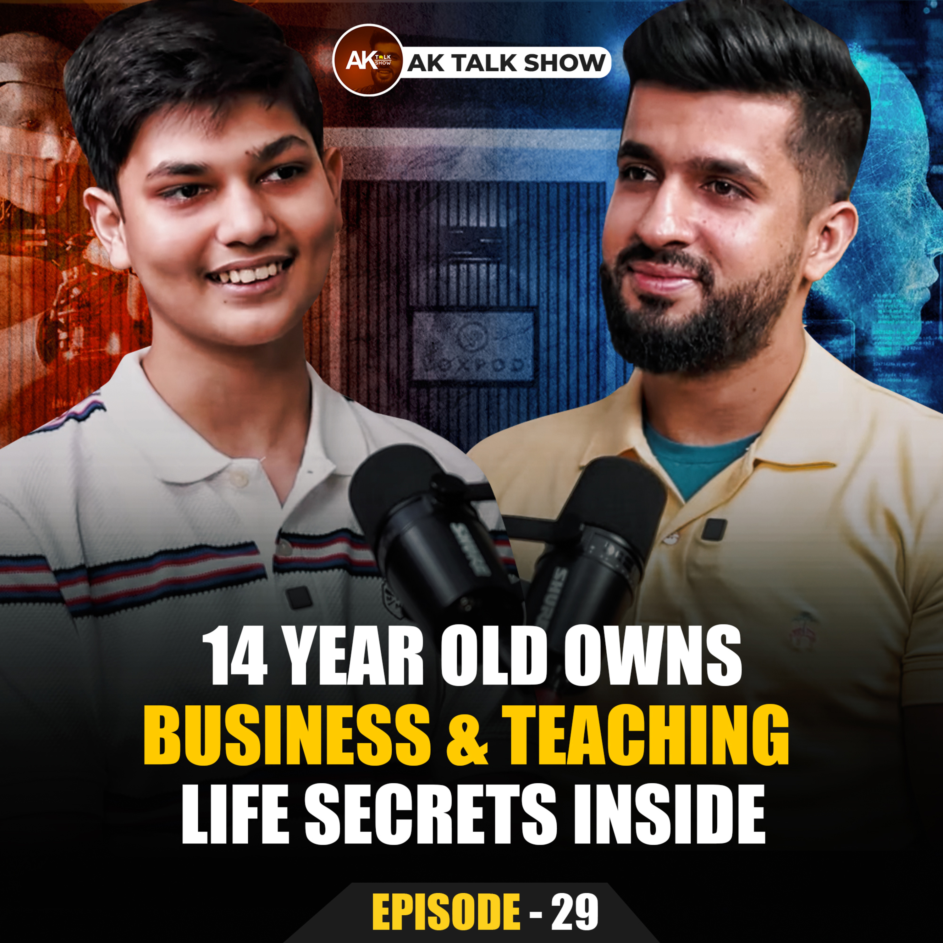 13 Year Old Owns Business, Teach & Life Secrets Inside | AK Talk Show  episode artwork
