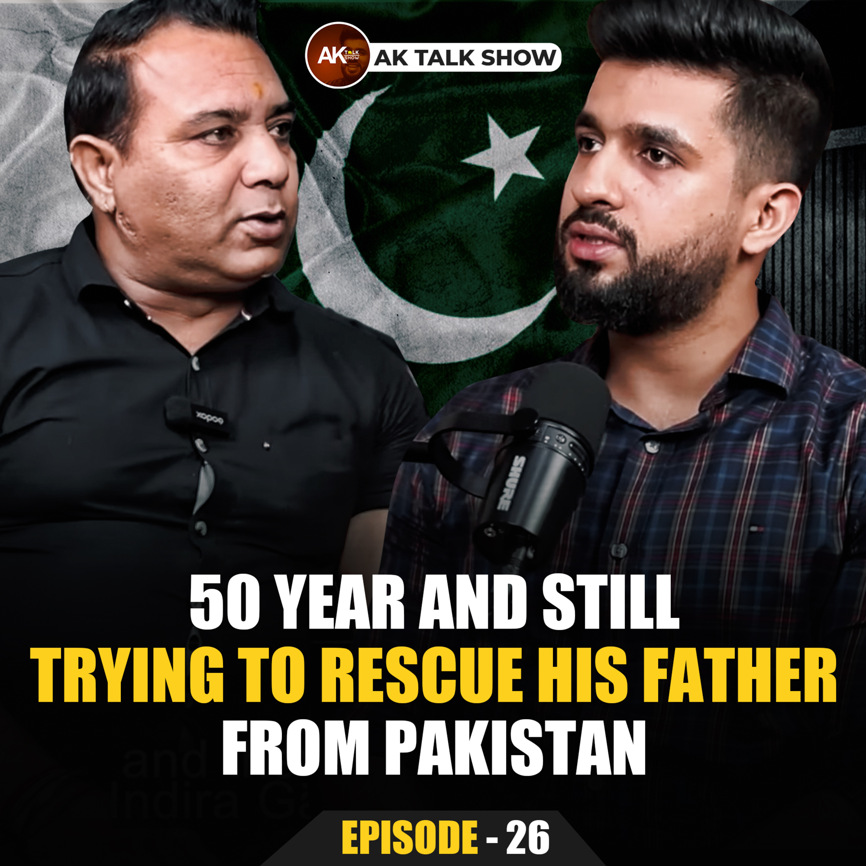 50 year and still trying to rescue his father from Pakistan | Anmol Kwatra | Surjit Singh | AK Talk Show episode artwork
