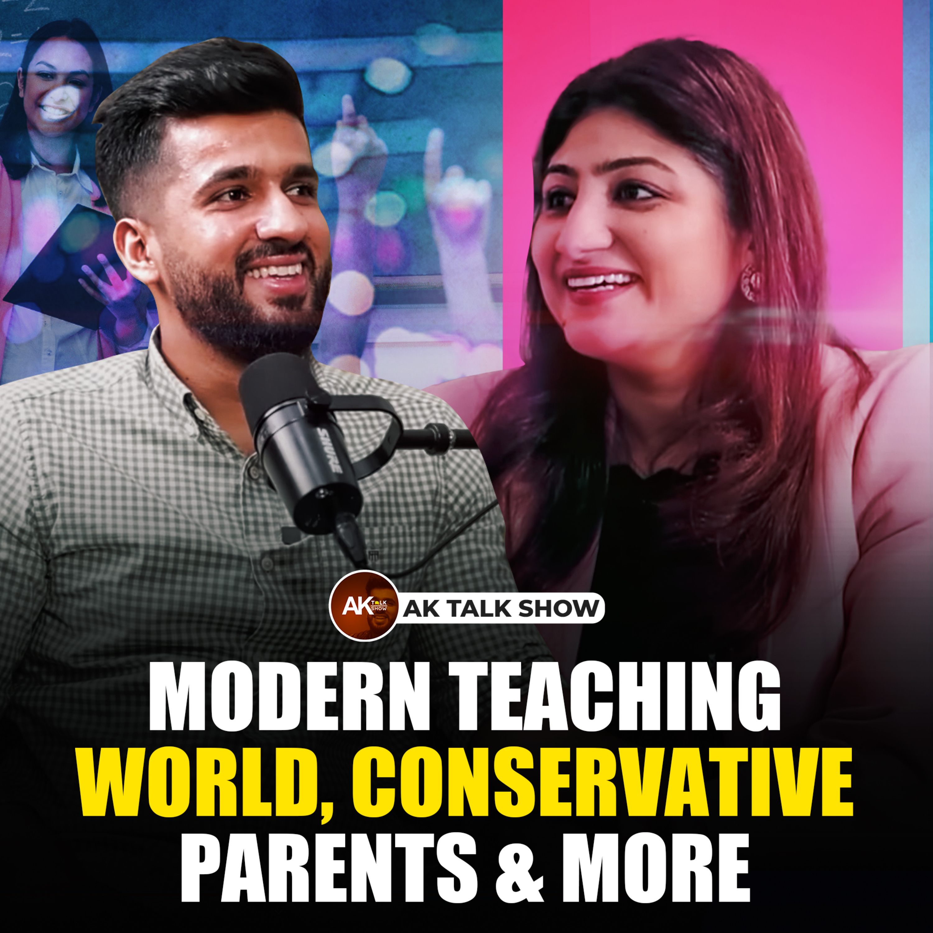 Modern Teaching world, conservative parents & more ft. Shaifi Wadhwa Arora | Anmolkwatra | AK Talk Show episode artwork