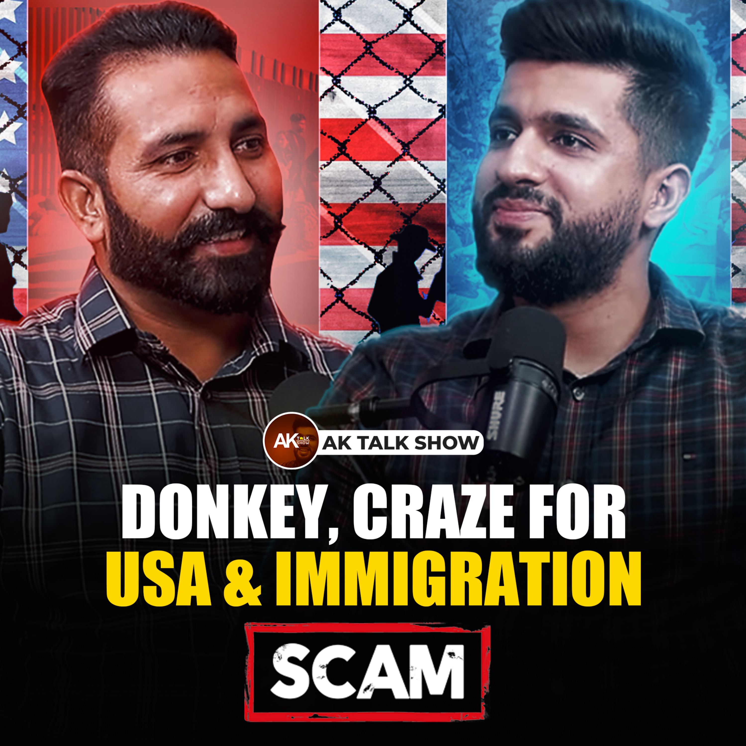 What Happen During Donkey, Craze For USA & Immigration Scams | Anmol Kwatra | AK Talk Show  episode artwork