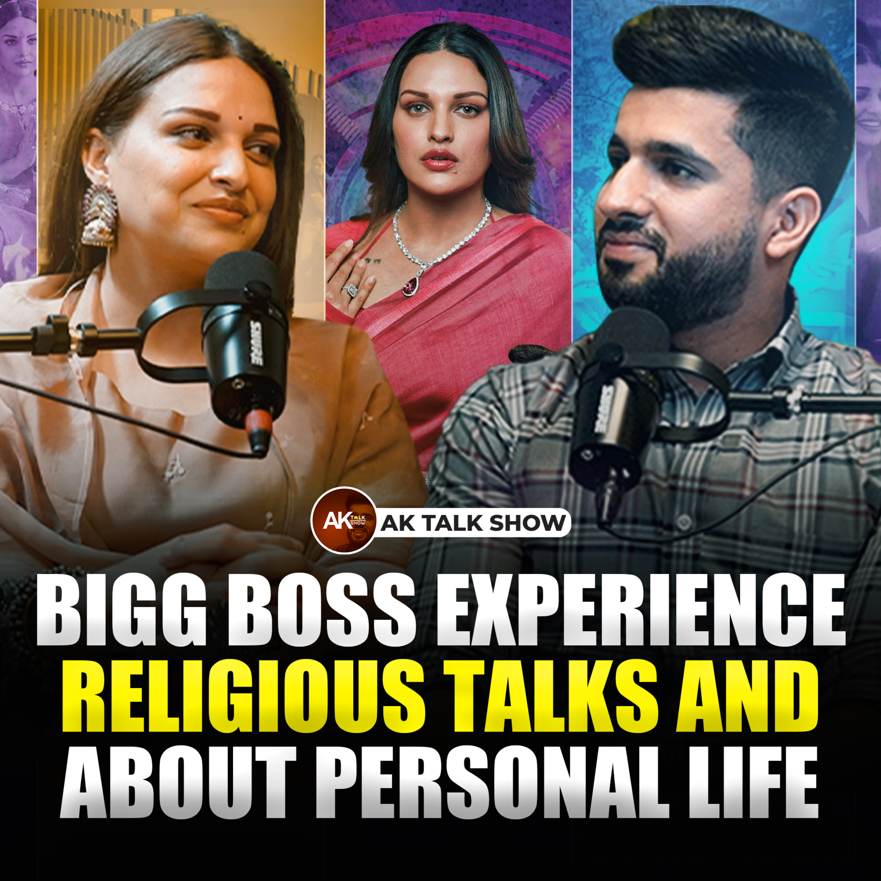 Himanshi Khurana About Bigg Boss Experience, Religious Stuff & Personal Life | AK Talk Show episode artwork