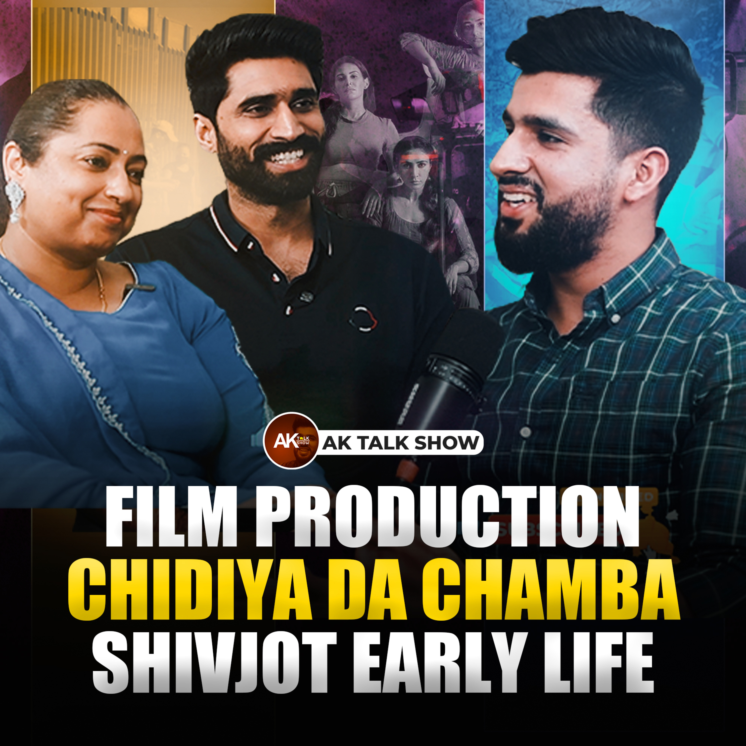Artist Family Life , Engineer To Singer & Movie Experience Ft.Shivjot & Dimple Kharour | Anmol Kwatra | AK Talk Show episode artwork