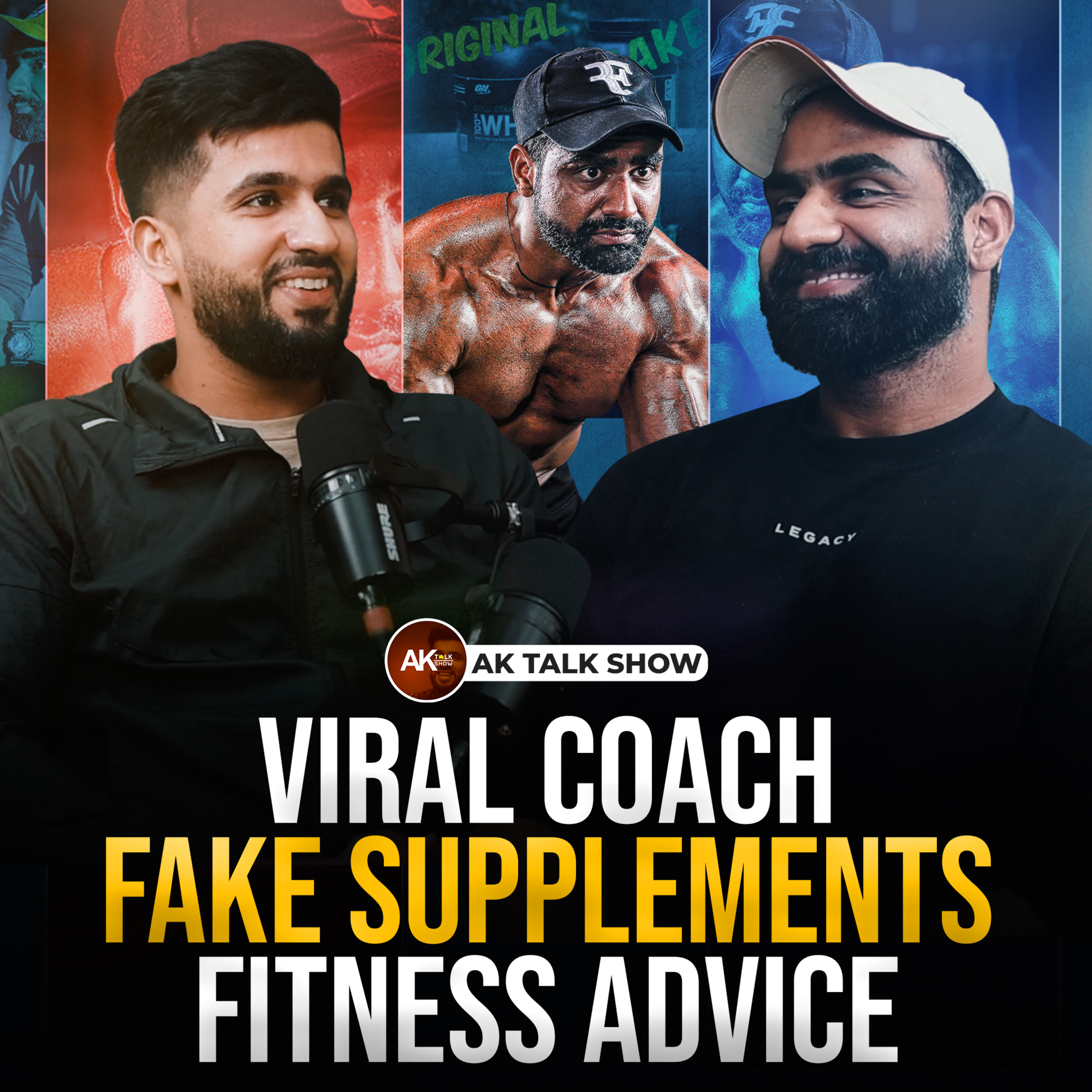 Viral Coach | Fake Supplements | Fitness Advice Ft. Nitesh Soni | AK Talk Show episode artwork