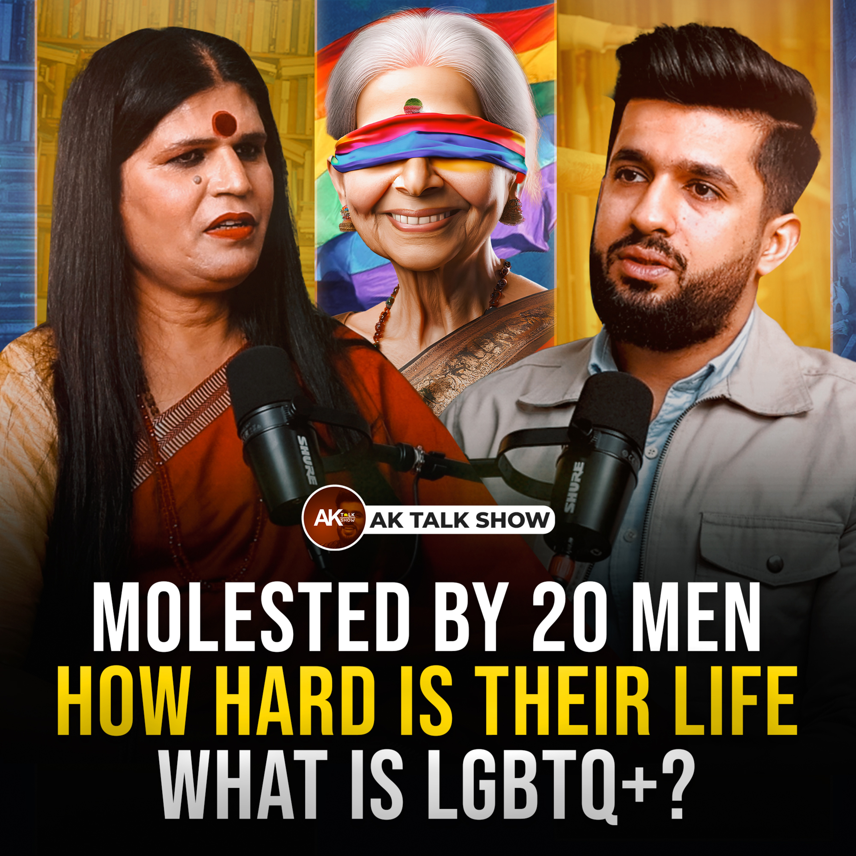 Dhananjay Chauhan About What Is LGBTQ+, Molested By 20 Men & How Hard Is Their Life | AK Talk Show episode artwork