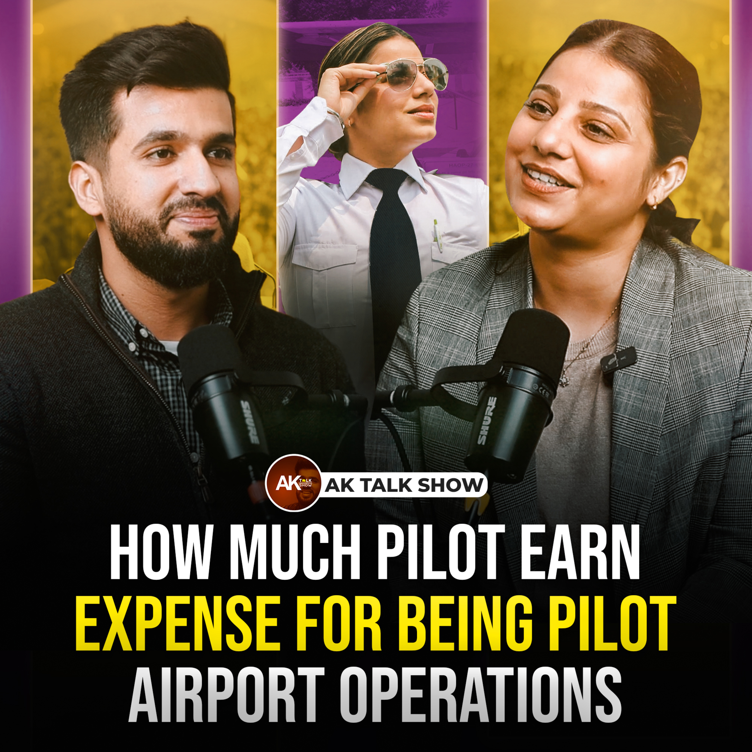 Harpreet Kaur Taking About How Much Pilot Earn Expense For Being Pilot Airport Operations episode artwork