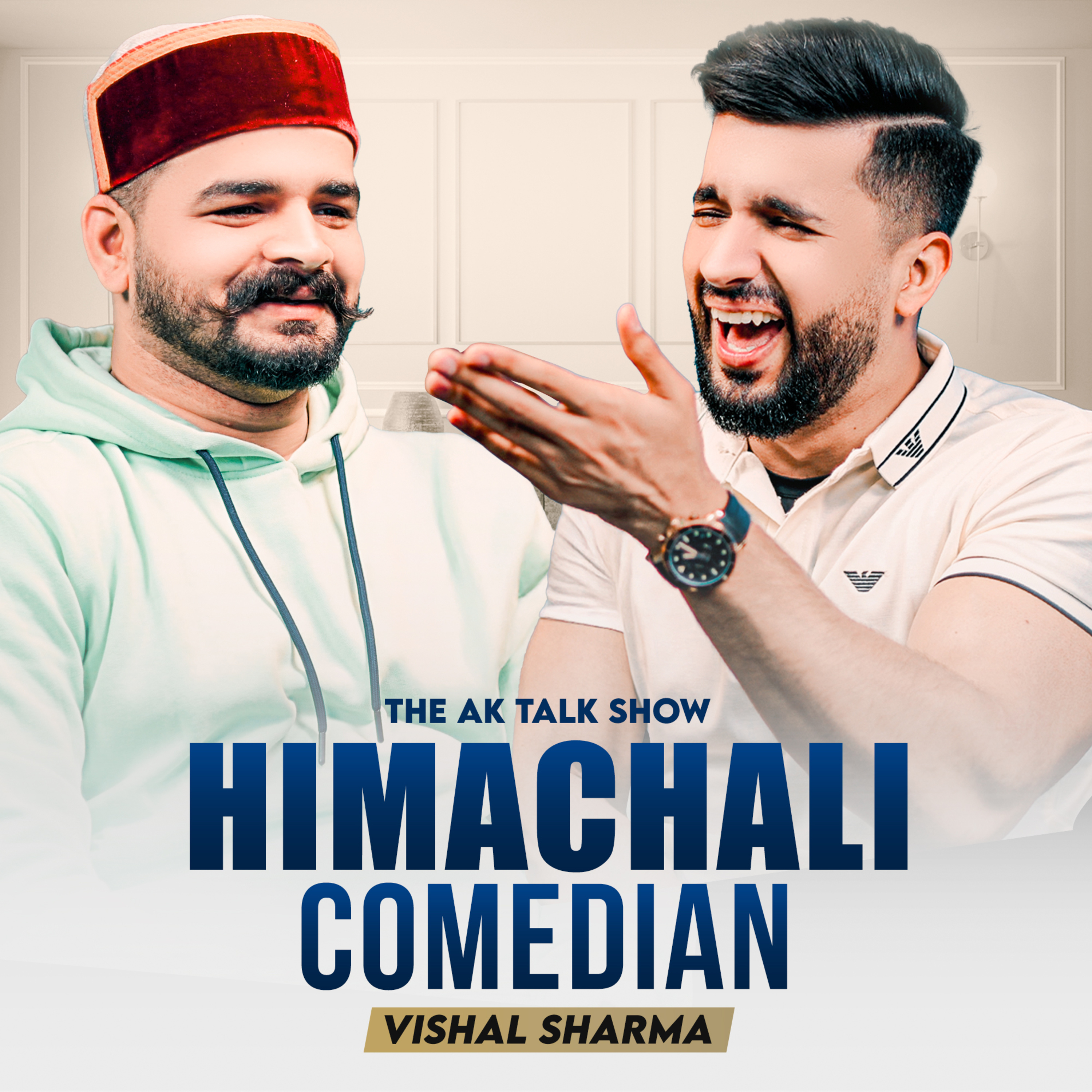 ਘਰ ‘ਚ ਕਲੇਸ਼ ਤੋਂ ਬਚਣ ਦਾ ਬੇਹਤਰੀਨ ਤਰੀਕਾ! 🏡🔥 | Ft. Vishal, First Himachali Comedian | AK Talk Show episode artwork