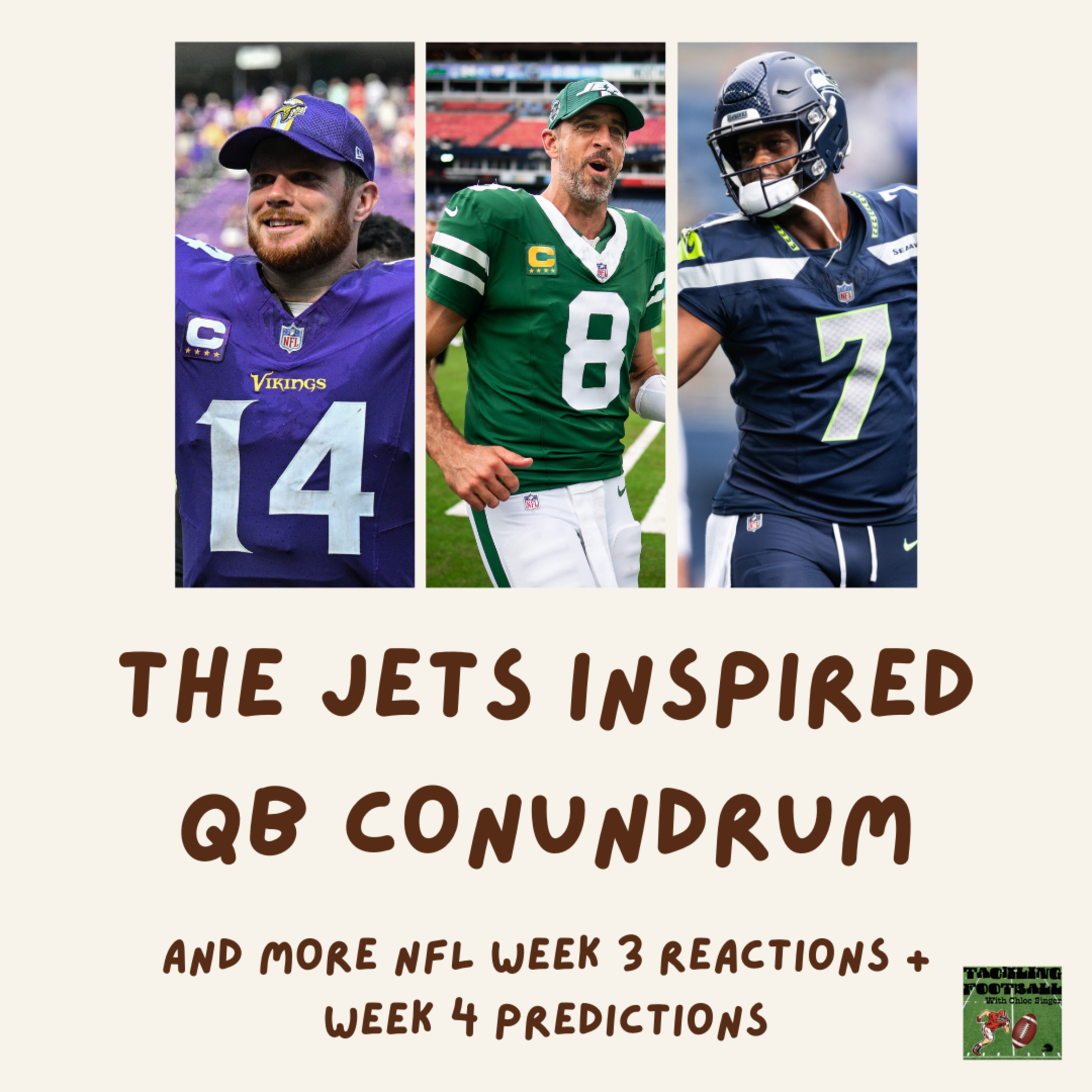 A Jets Inspired QB Conundrum + Week 4 Predictions episode artwork