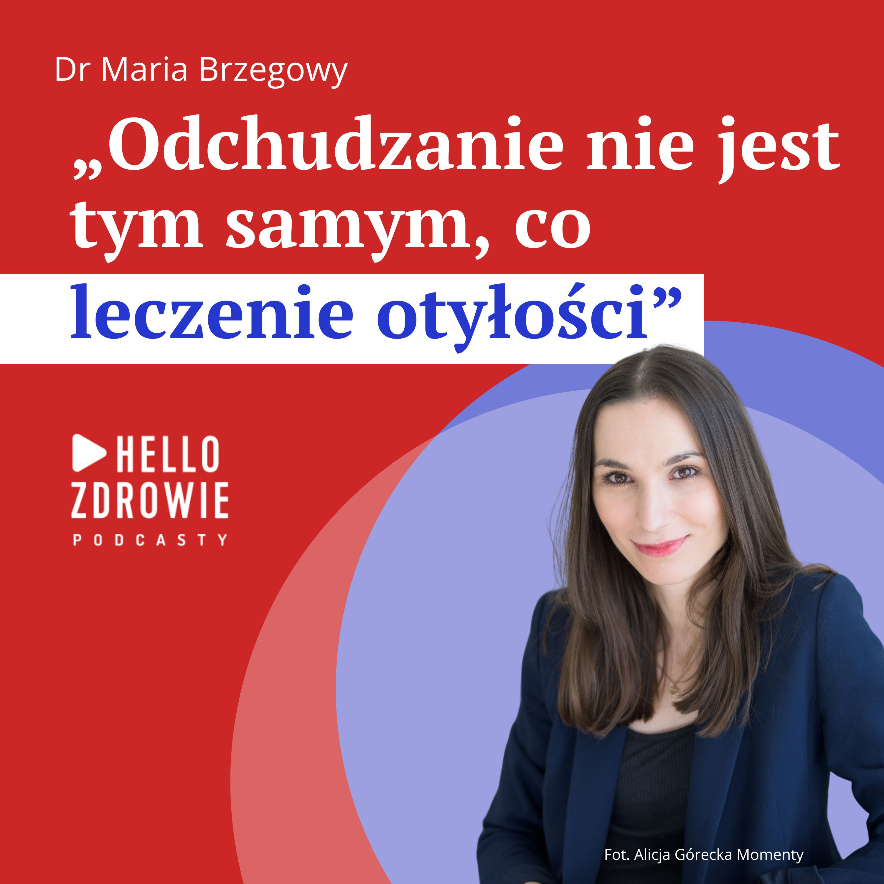 Leczenie otyłości, dieta w bariatrii i analogi GLP-1. Dr Maria Brzegowy w Hello Zdrowie Podcasty