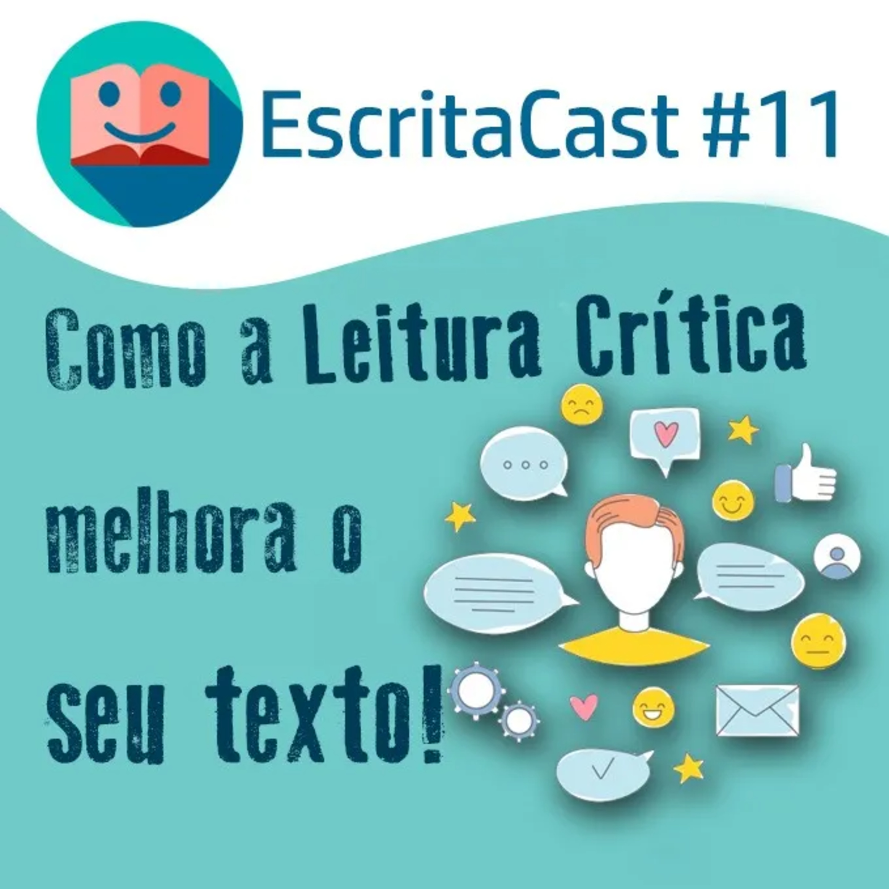 #011 - Como a LEITURA CRÍTICA pode Melhorar o seu Texto - Carlos Rocha e Newton Nitro episode artwork