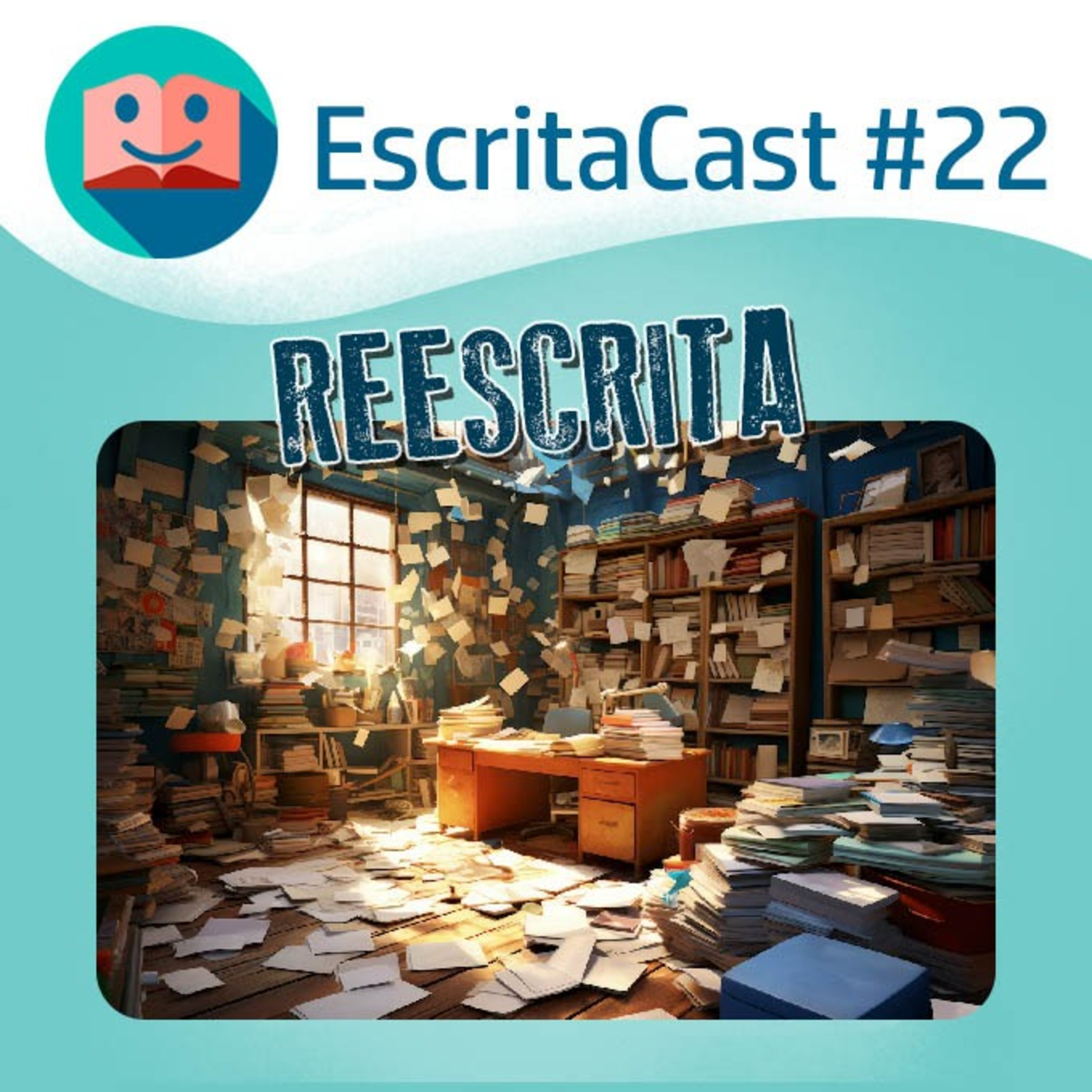 #022 - Reescrita - Carlos Rocha e Newton Nitro - Escritacast - Dicas para Escritores episode artwork