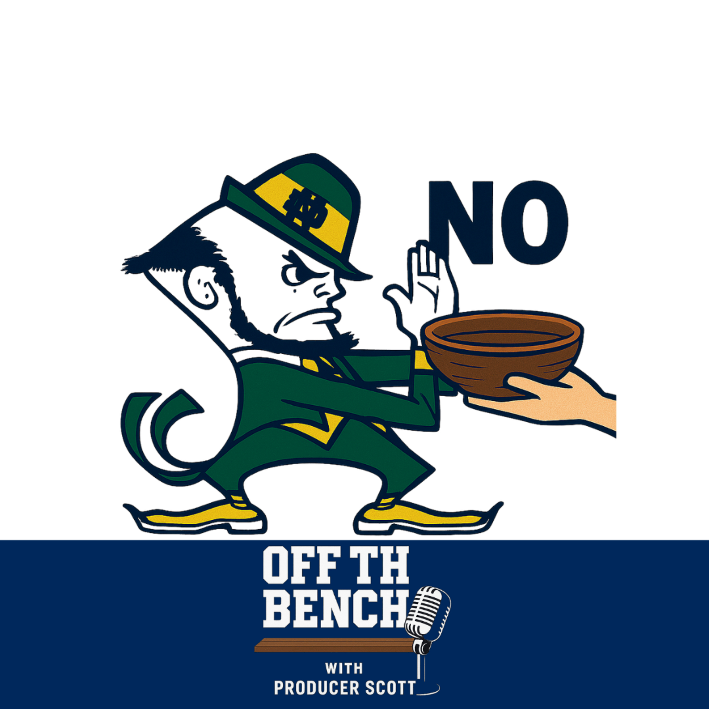 Off the Bench w/ Producer Scott | Notre Dame Left out of the Playoffs episode artwork