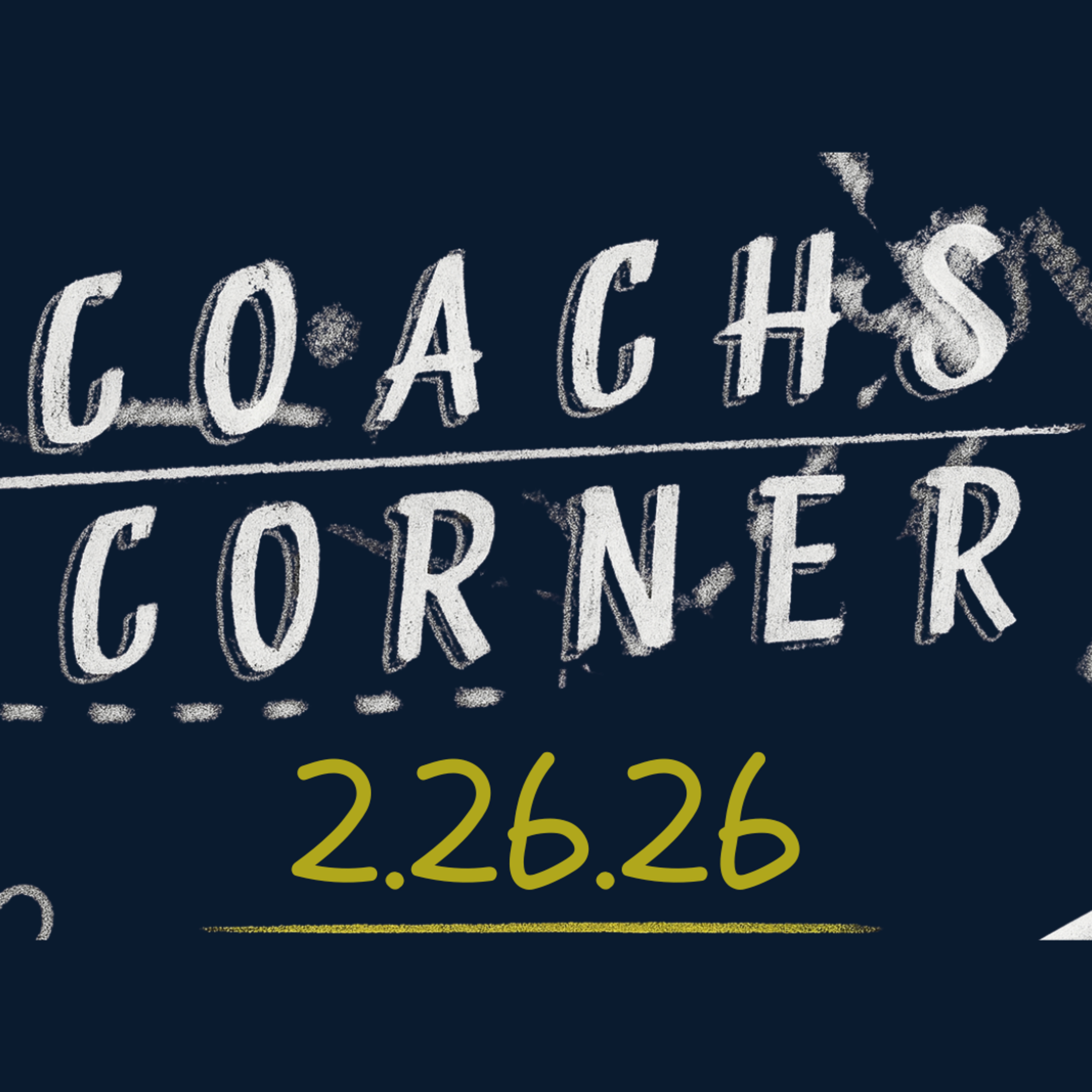 Coach's Corner Live 2.26.26 episode artwork