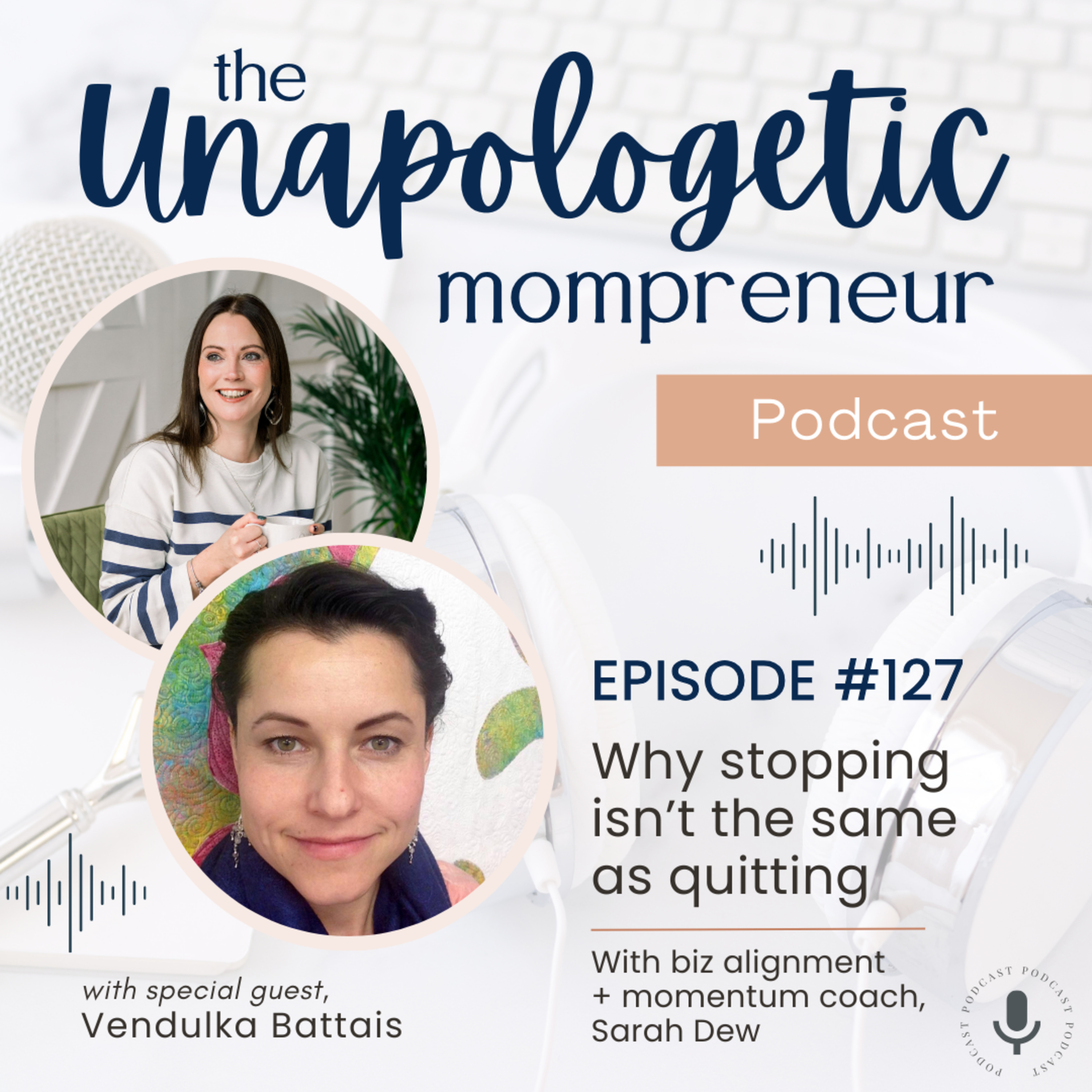 Ep. 127 | Why stopping isn't the same as quitting with Vendulka Battais