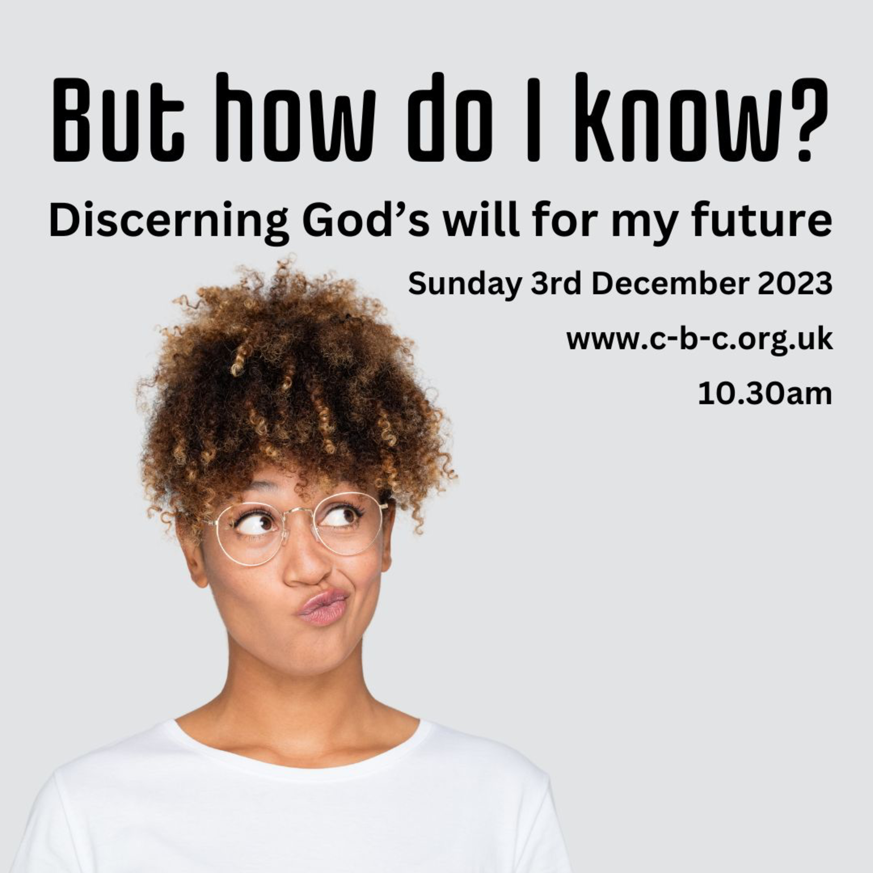 But how do I know? - Discerning God's will for my future episode artwork
