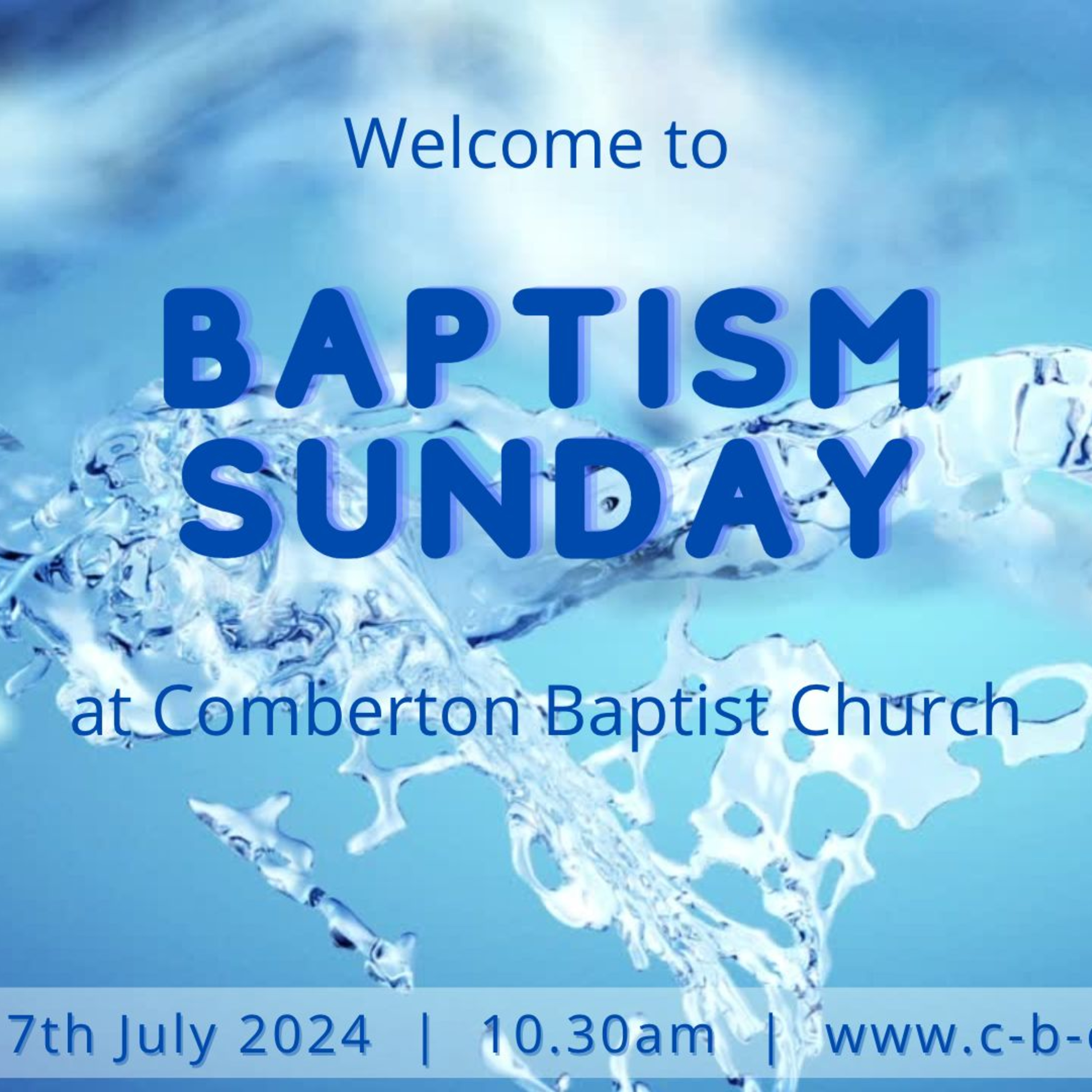Baptism Sunday episode artwork
