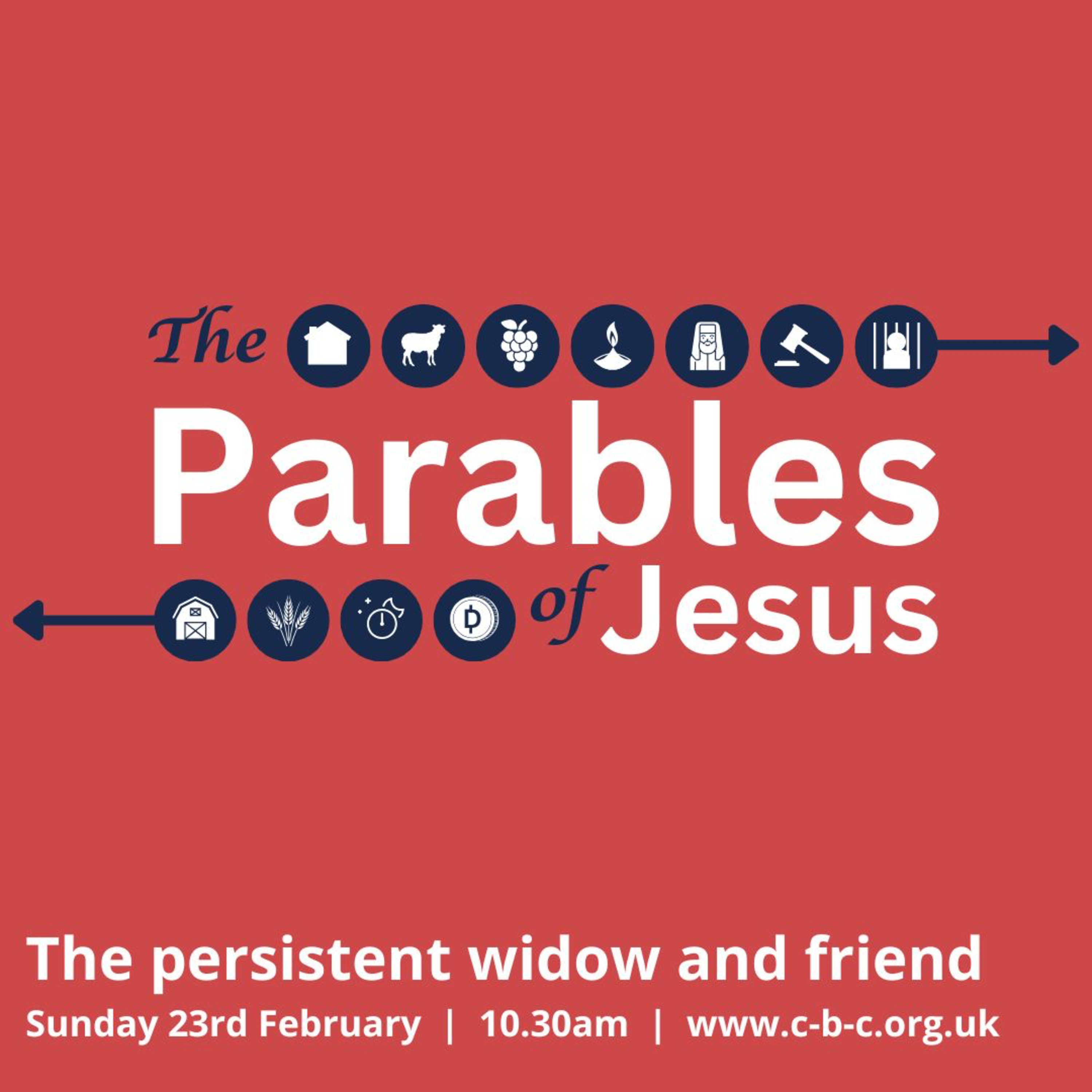 The persistent widow and friend episode artwork