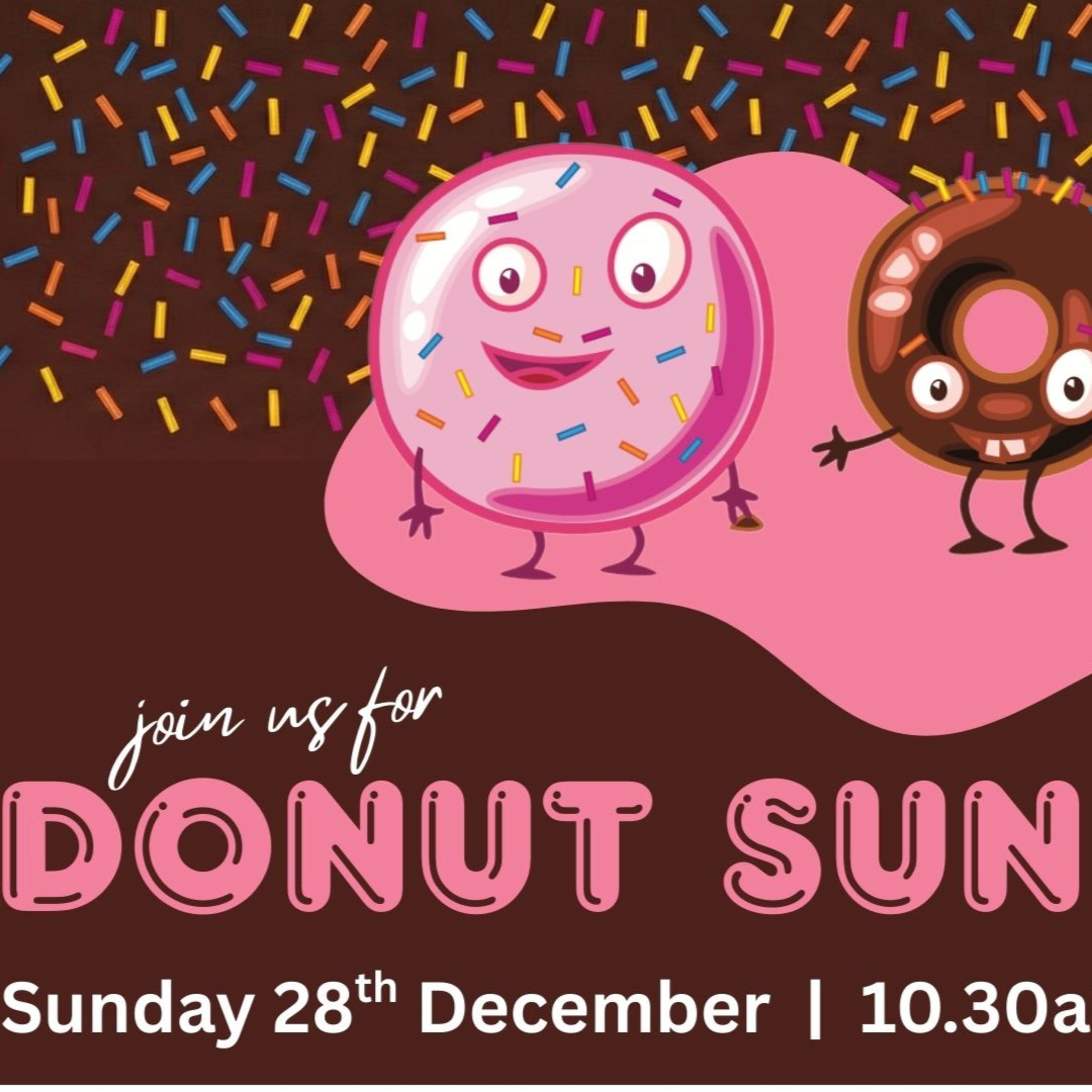 Donuts aren't the only good thing for sharing episode artwork