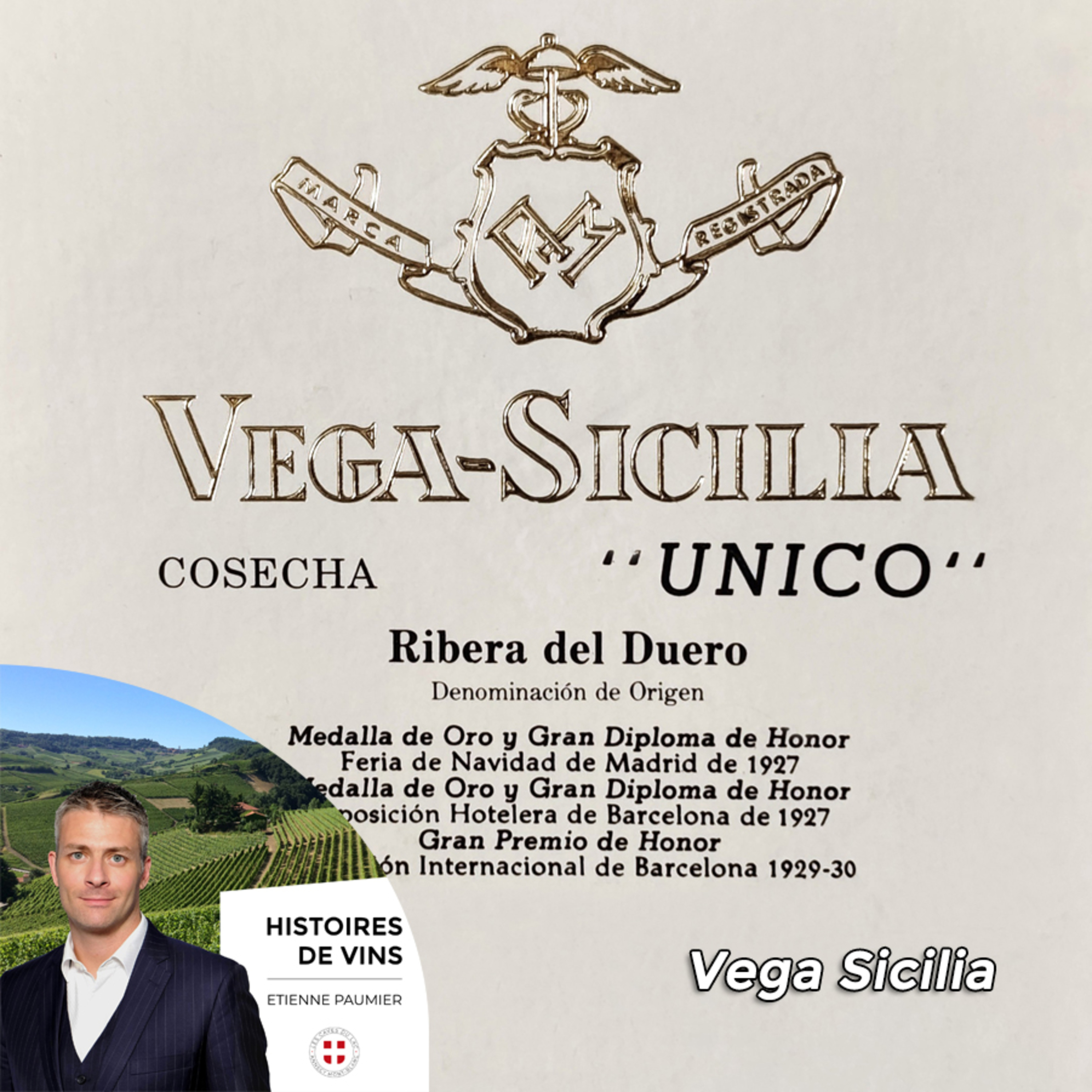 Histoires de vins - S3E3 - Vega Sicilia episode artwork