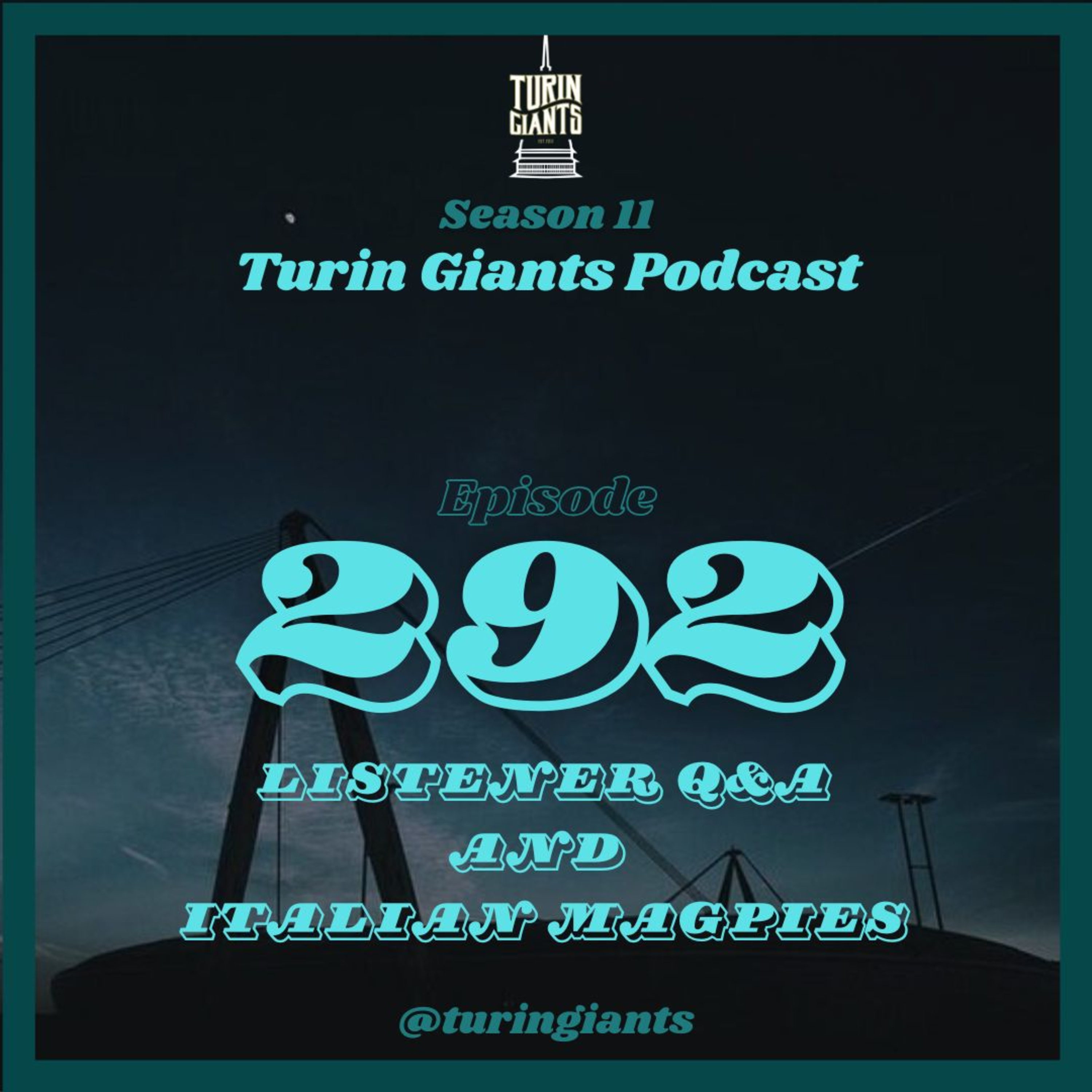 Episode 292: Listener Q&A + Italian Magpies episode artwork