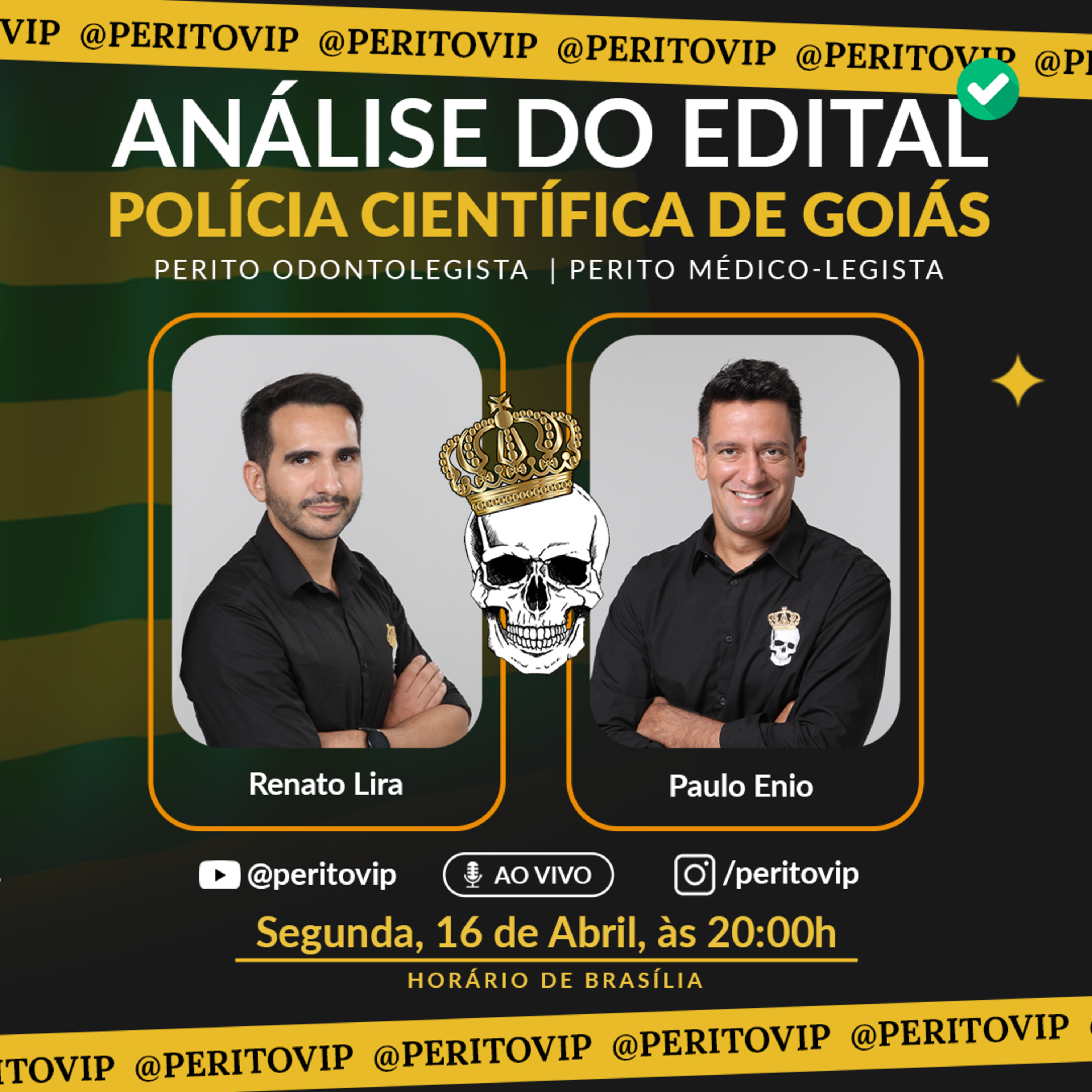 Ep. 020 - Análise do Edital do Concurso da Polícia Científica de Goiás 2024 | Perito VIP Talks episode artwork