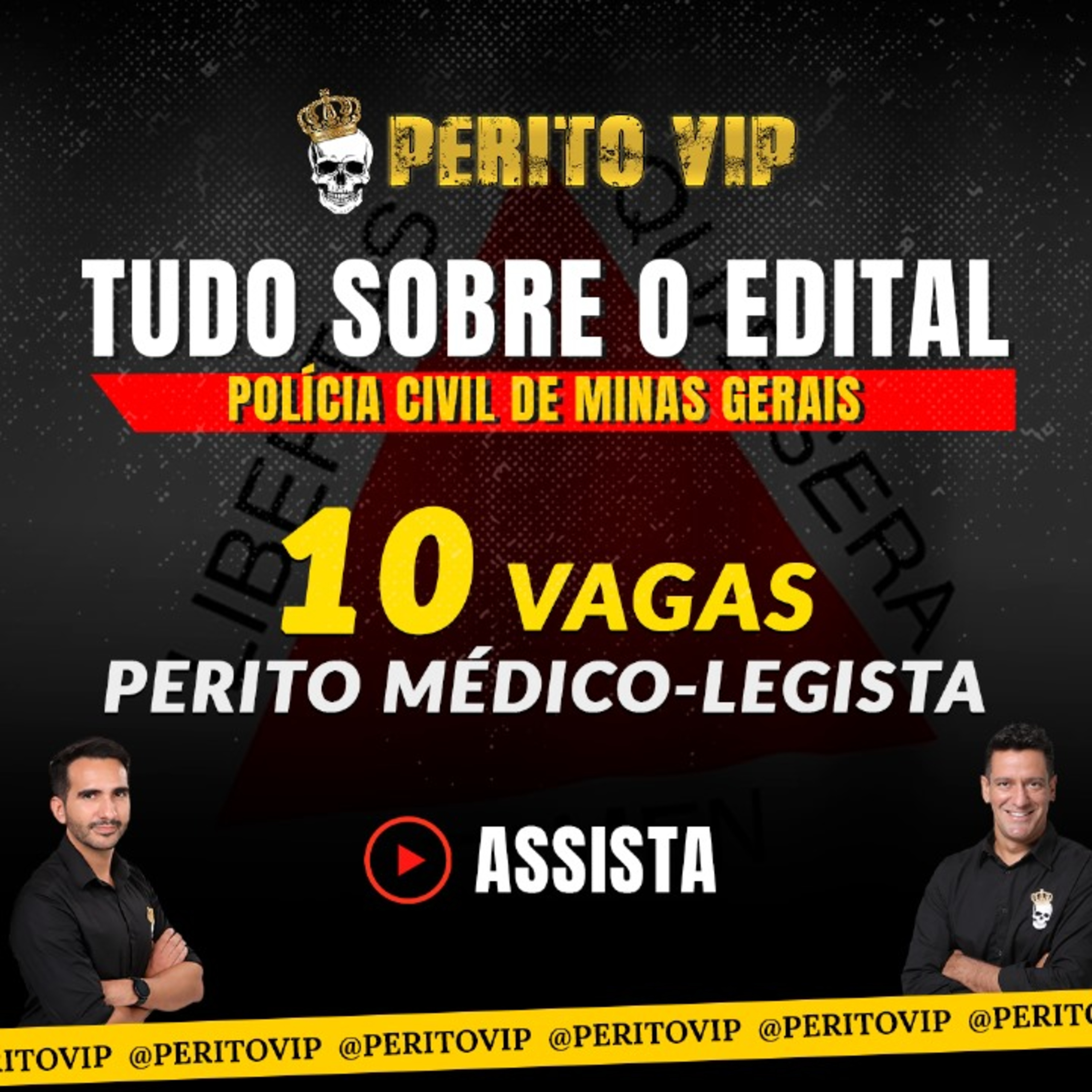 Ep. 027 - Análise do Edital do Concurso da Polícia Civil de Minas Gerais 2024 | Perito VIP Talks episode artwork