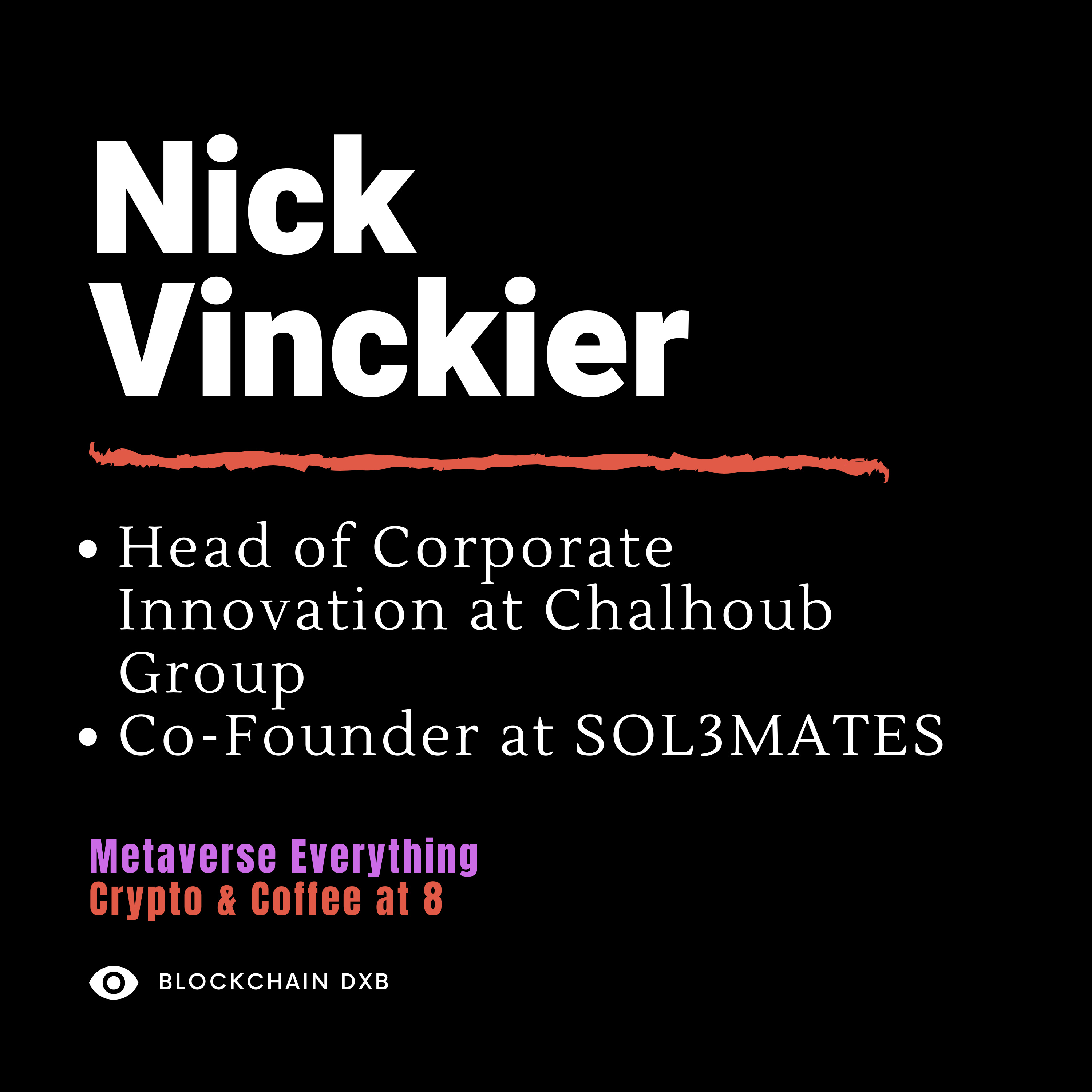 cover of episode 🔴Innovating for Success: A Conversation with Nick Vinckier, Head of Corporate Innovation at Chalhoub Group and Co-Founder at SOL3MATES