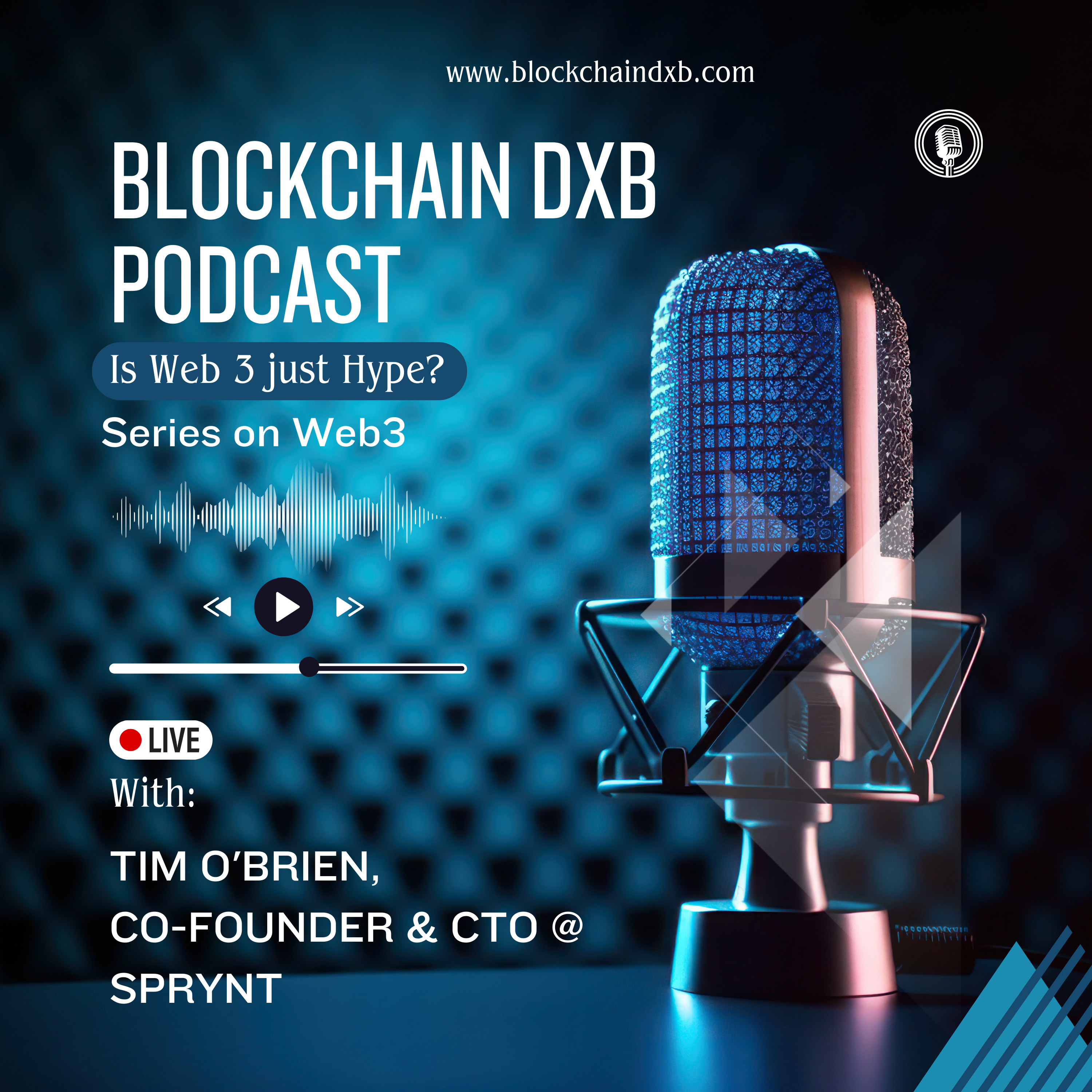Web3.0 Unveiled: Navigating Sprynt's Journey to Empowerment. Tim O'Brien Discusses Sprynt's Game-Changing Role