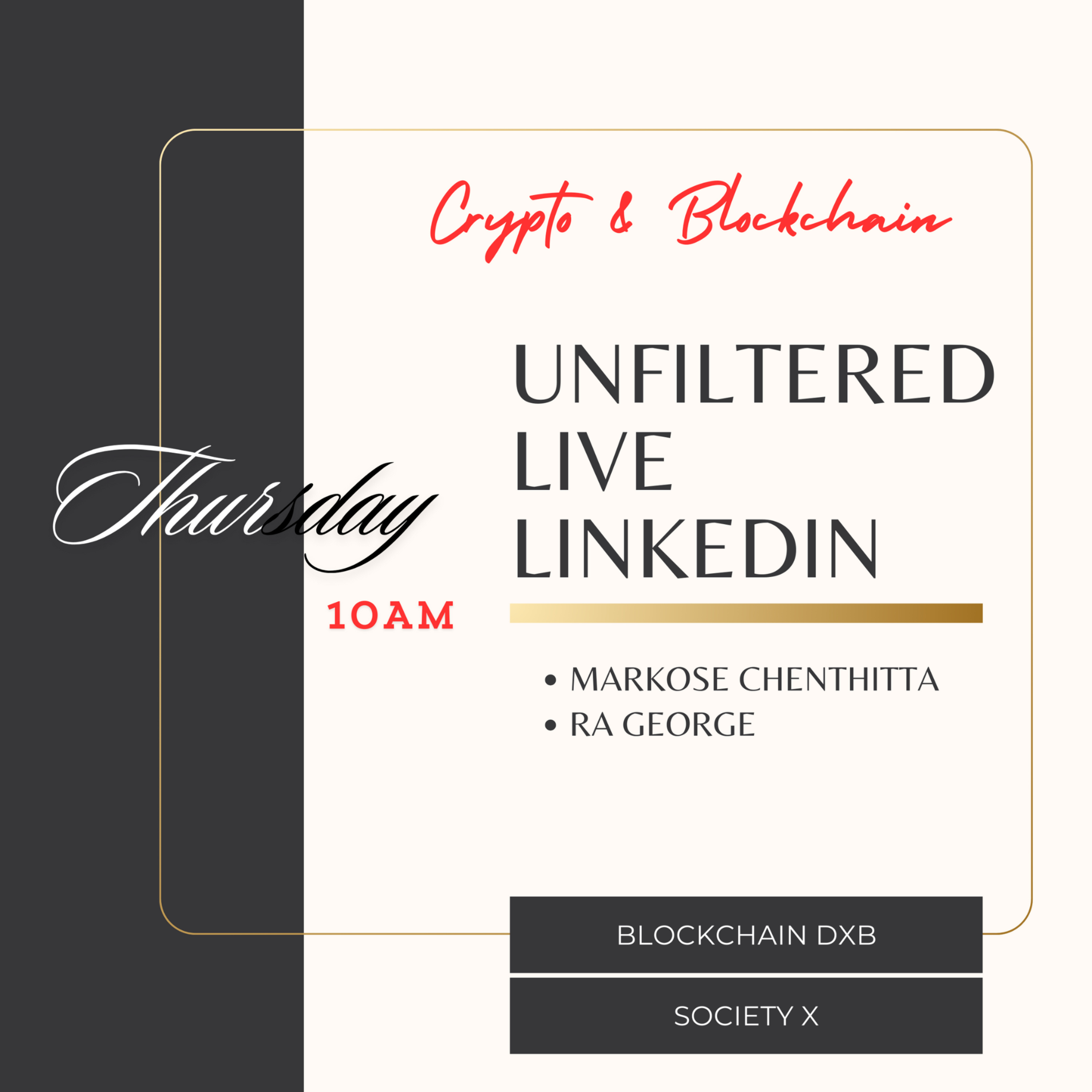 🚨 Unfiltered Chat 🚨 02nd October 🚨LinkedIn LiveUnfiltered Chat – Weekly Crypto, Blockchain & AI 🇺🇸 Shutdown & #BTC • 🕊️ Peace ME • 💸 RLUSD x BlackRock • 🔀 Knots vs Core • 🇬🇧 UK digital ID