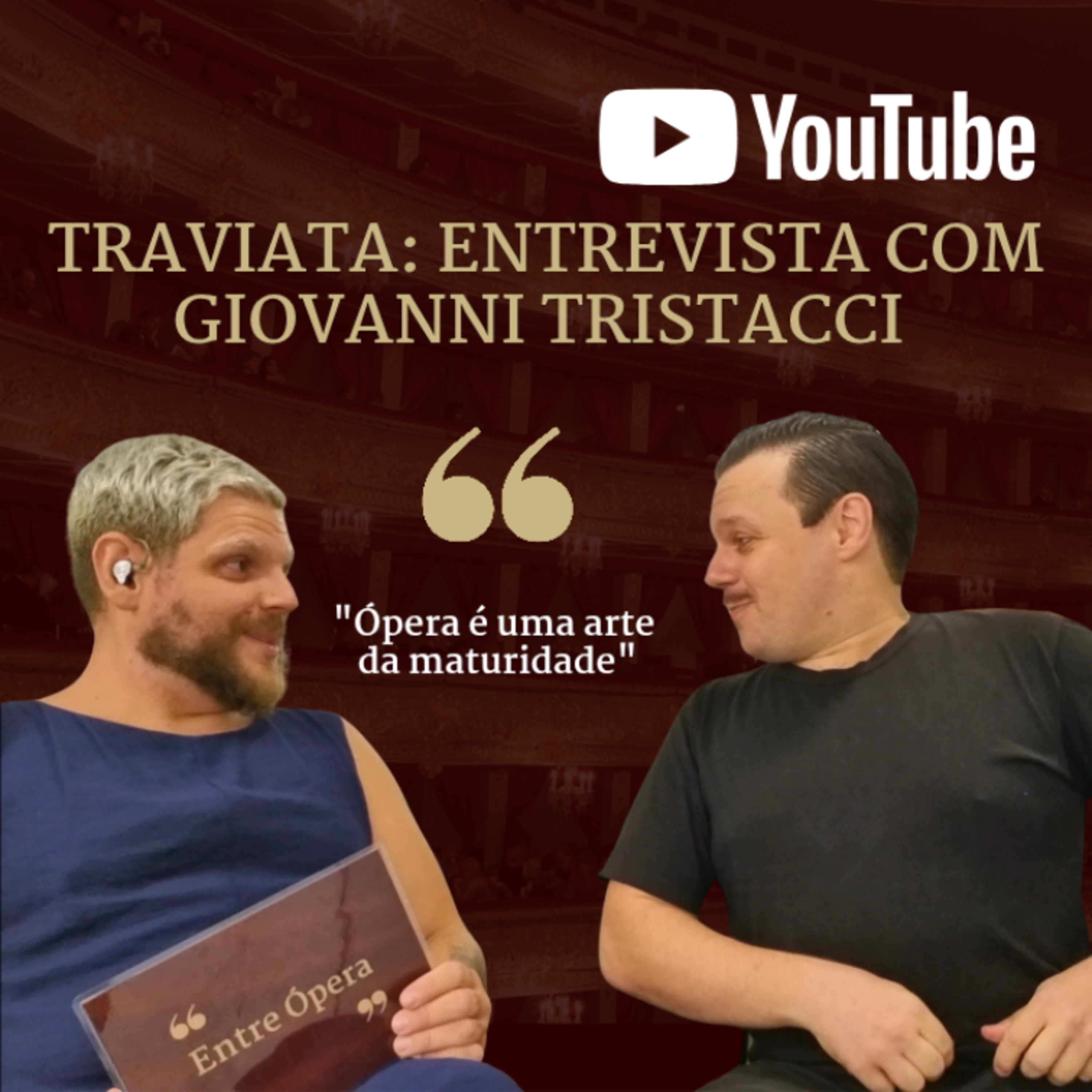 TRAVIATA: Entrevista com tenor Giovanni Tristacci 