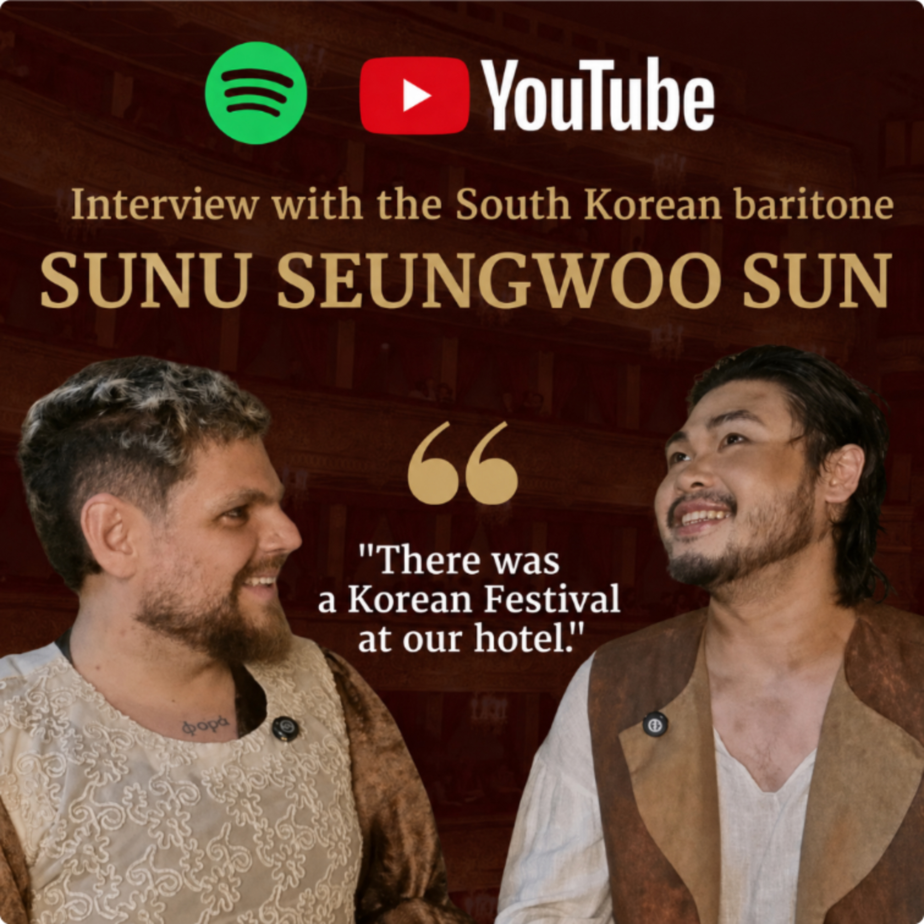 Lucas Speck entrevista o jovem barítono sul-coreano Sunu Sun  episode artwork