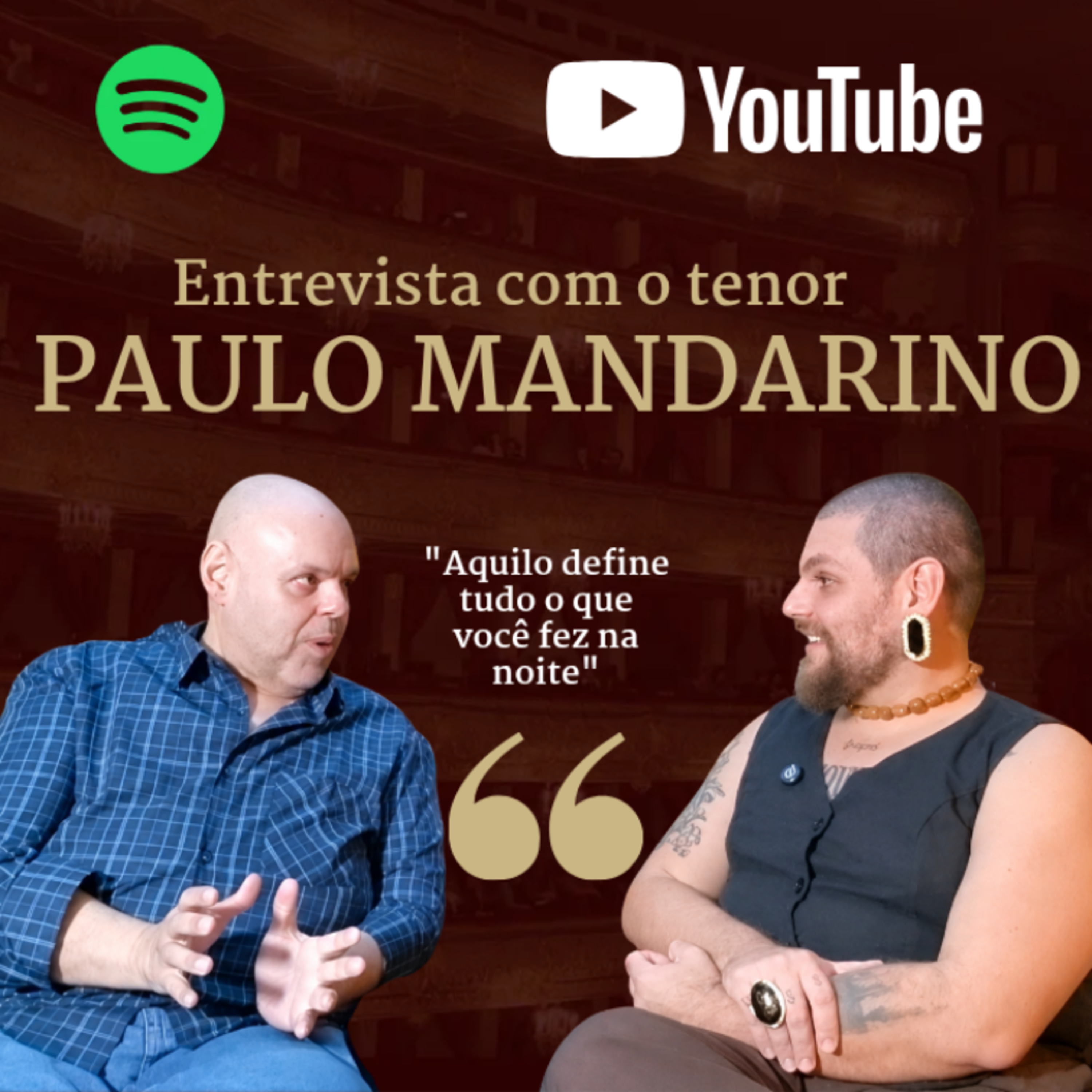 Rigoletto: Entrevista com o tenor Paulo Mandarino  episode artwork