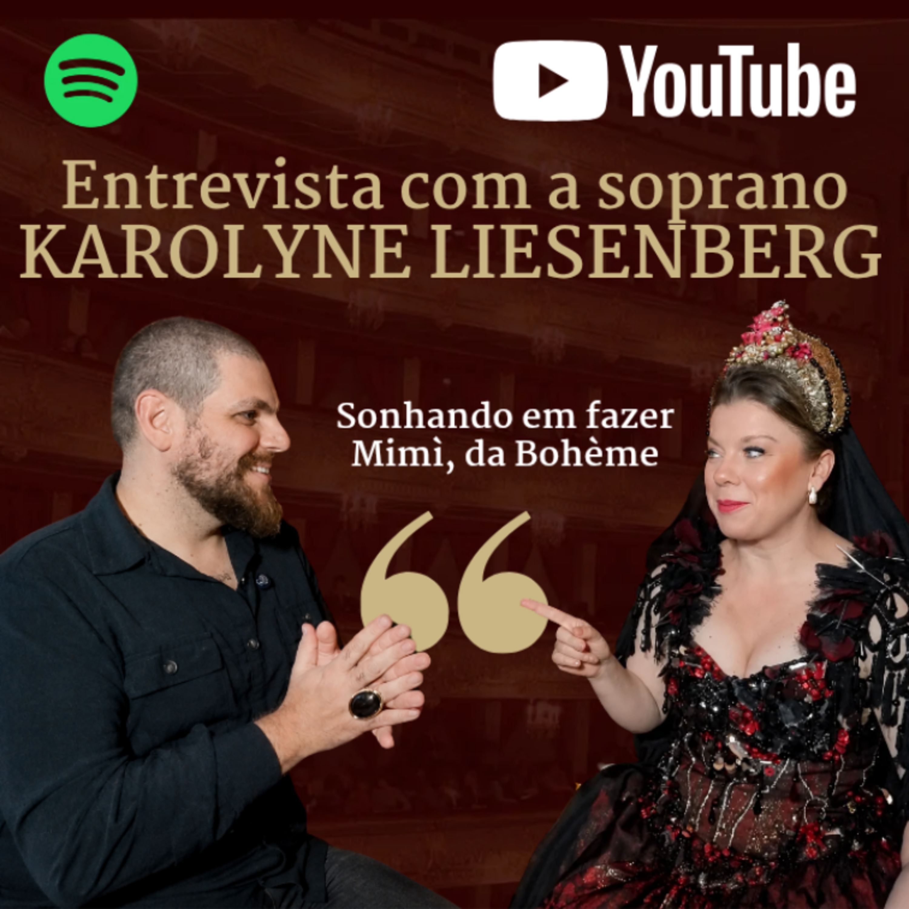Rigoletto: Entrevista com a soprano Karolyne Liesenberg  episode artwork