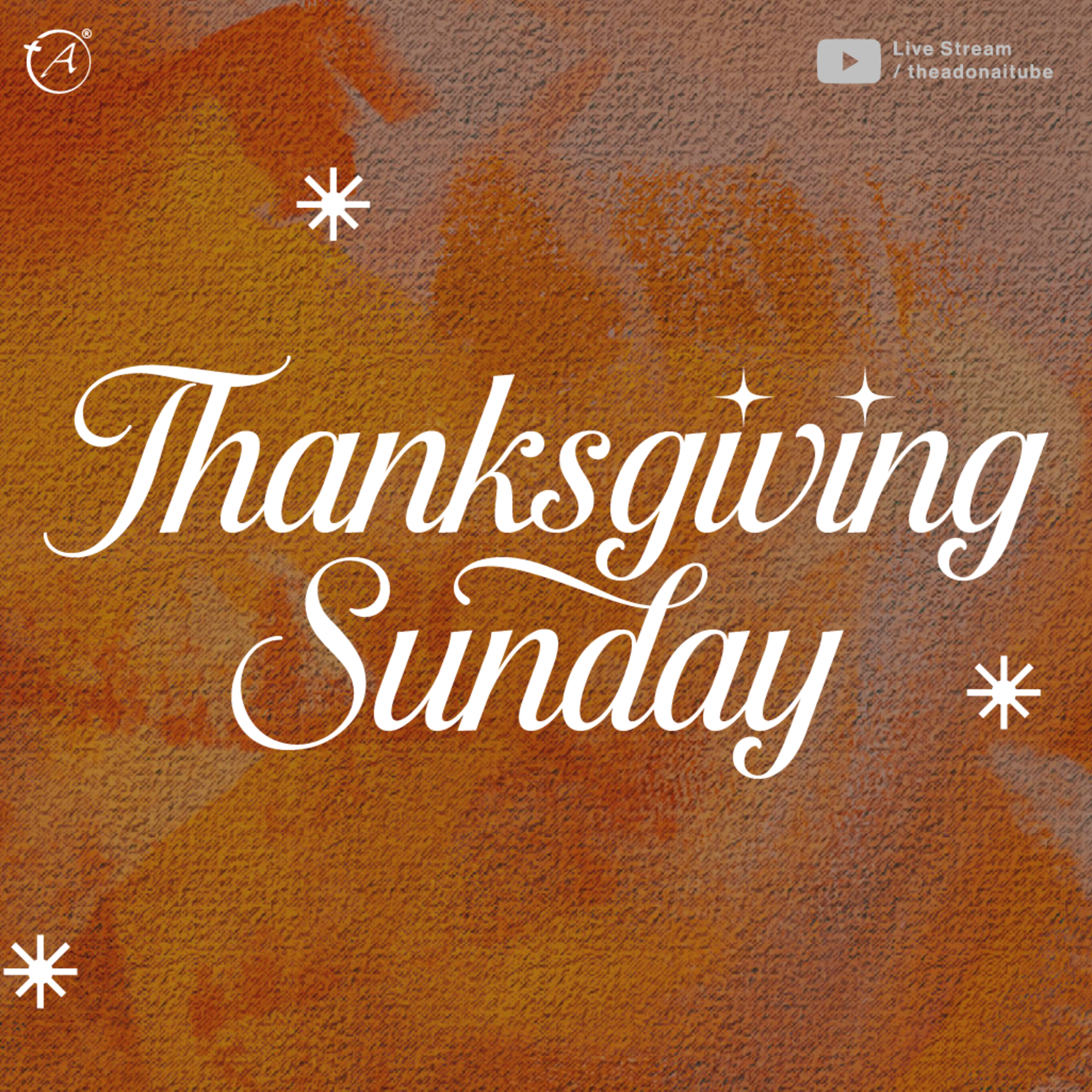 Thanksgiving Sunday episode artwork
