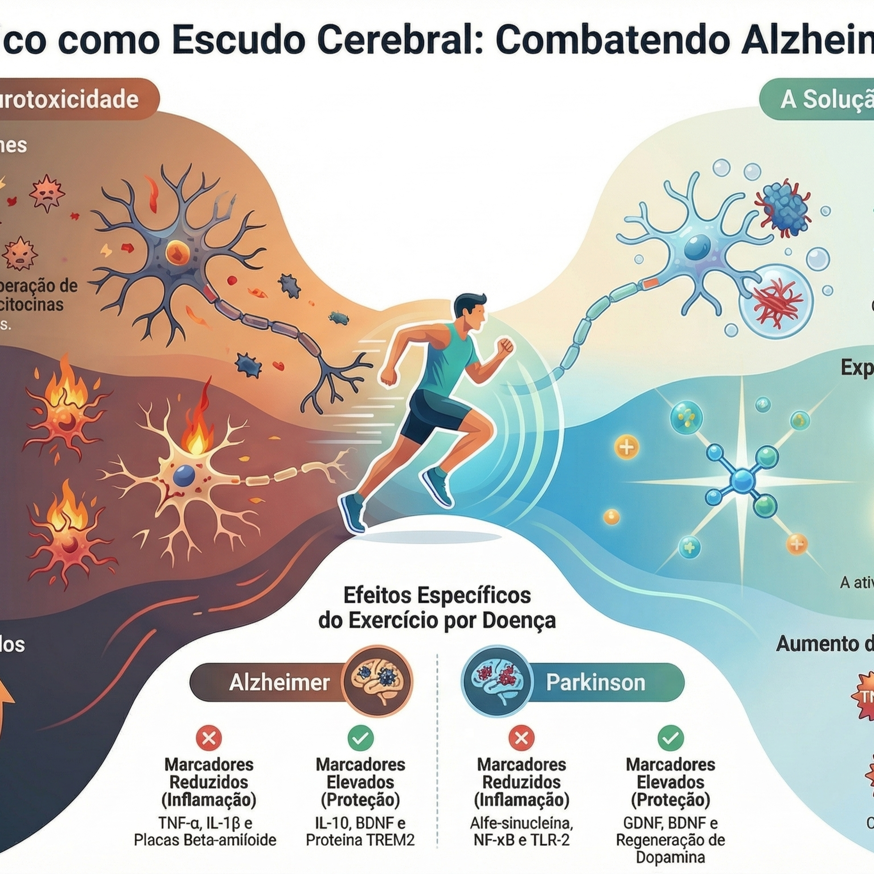 Exercício Físico e Modulação da Neuroinflamação em Alzheimer e Parkinson episode artwork