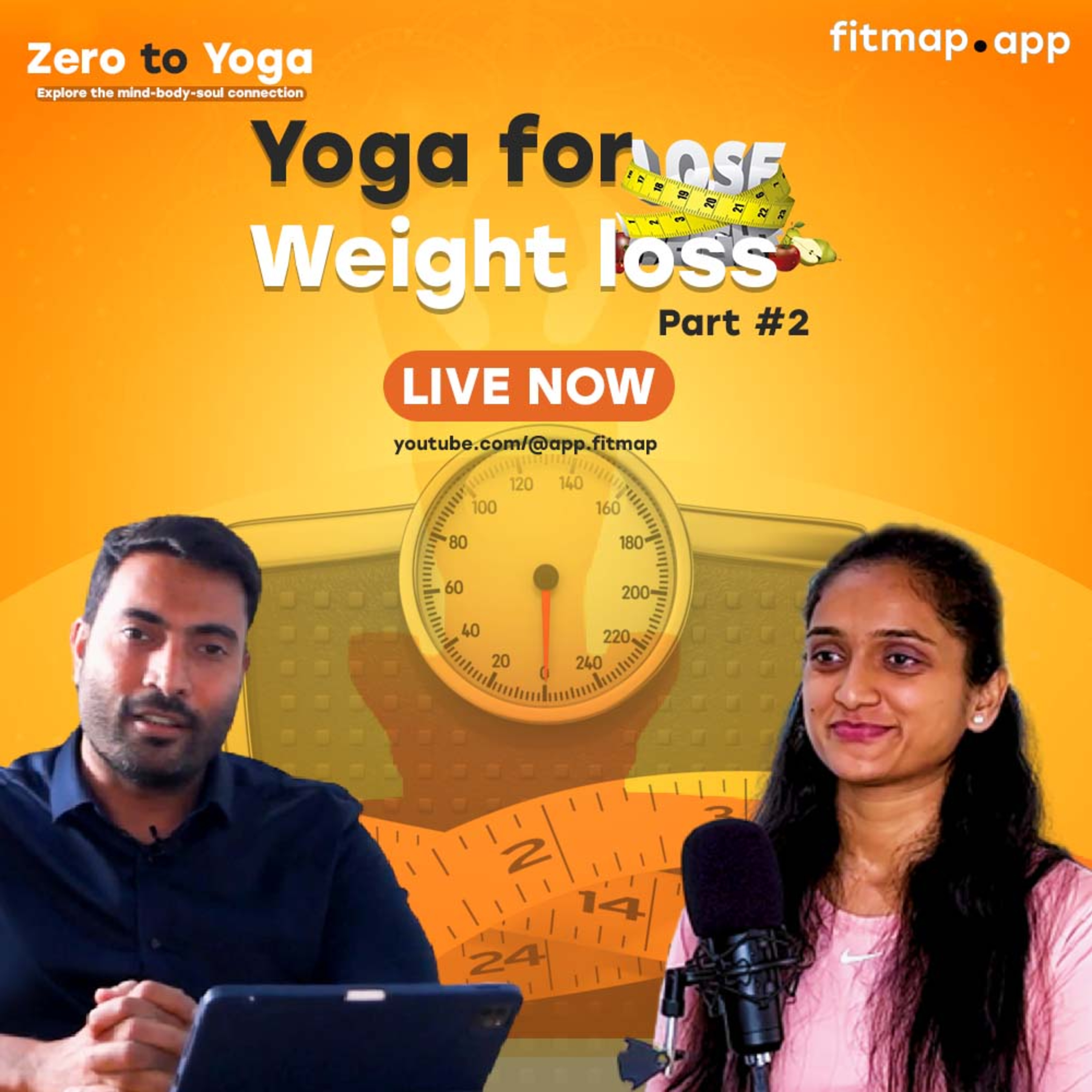 Yoga for Weight loss | Weight loss with Yoga | Beginner Journey to Yoga | Episode - #7 - #2 | Fitmap episode artwork