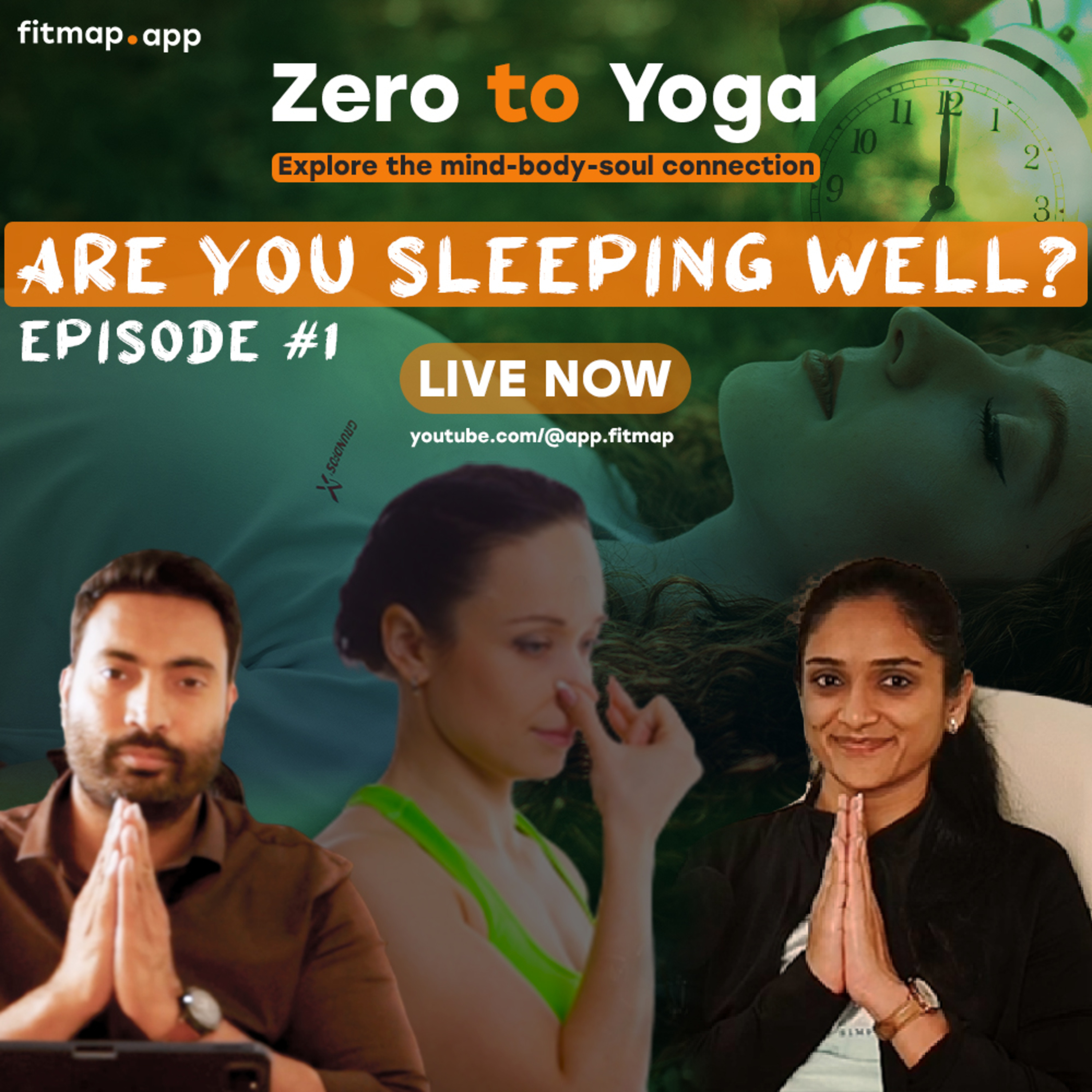 Yoga's Impact on Sleep Quality | Yoga-Sleep Connection | Beginner to Yoga | Ep - #8 - #1 | Fitmap episode artwork