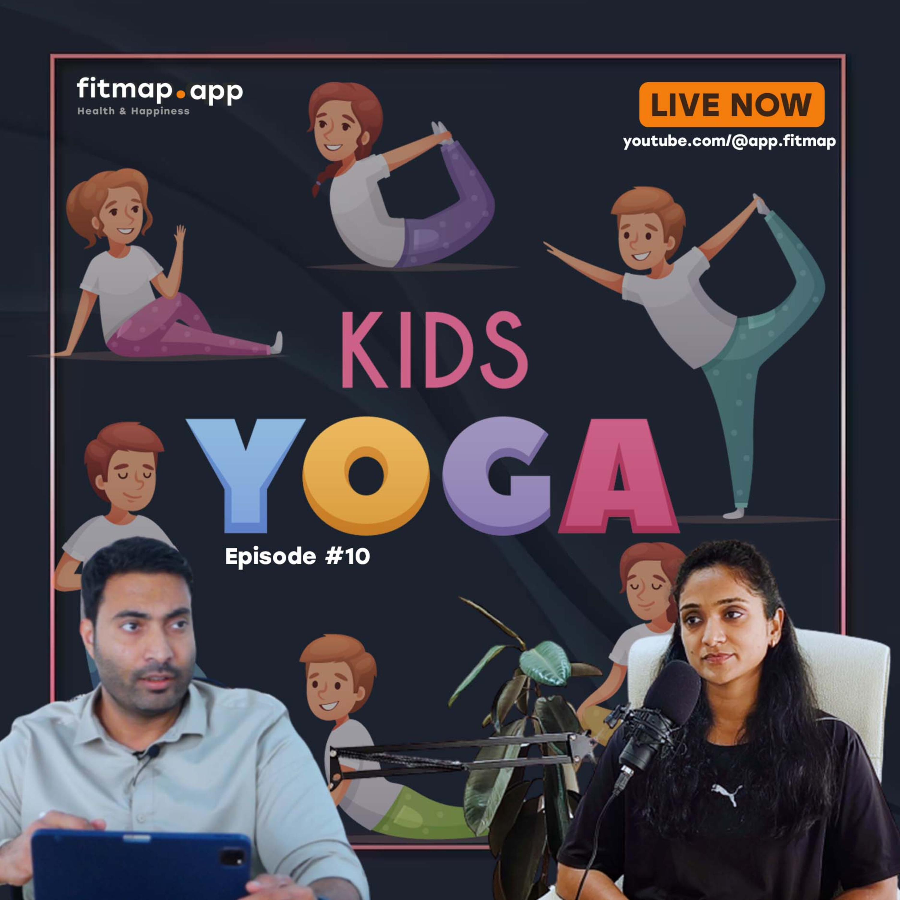 Is Yoga for Kids? | Ep - #10 | Kids Yoga | Beginner to Yoga | #Fitmap episode artwork