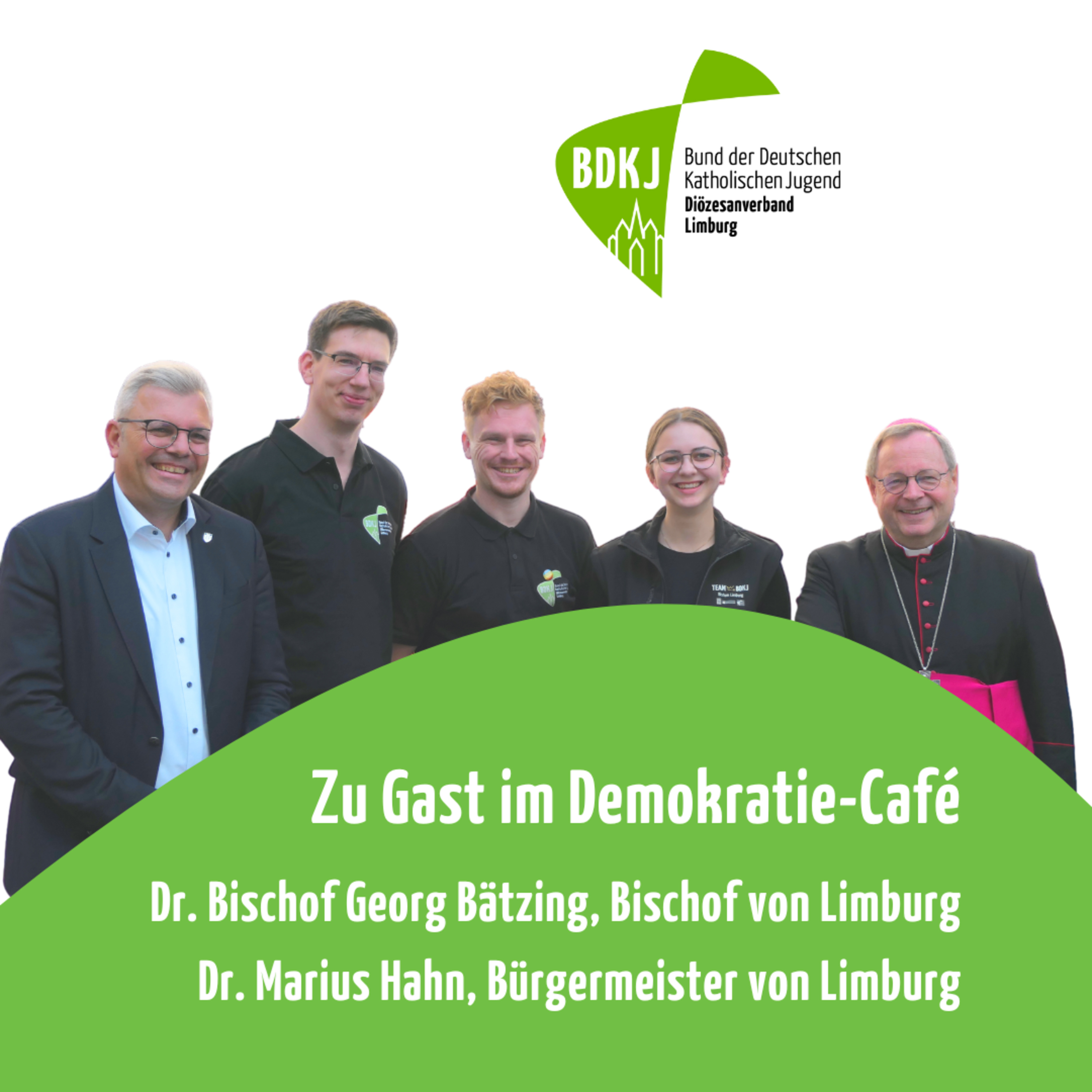 Bischof Bätzing und Bürgermeister Hahn zu Gast im Demokratie-Café episode artwork