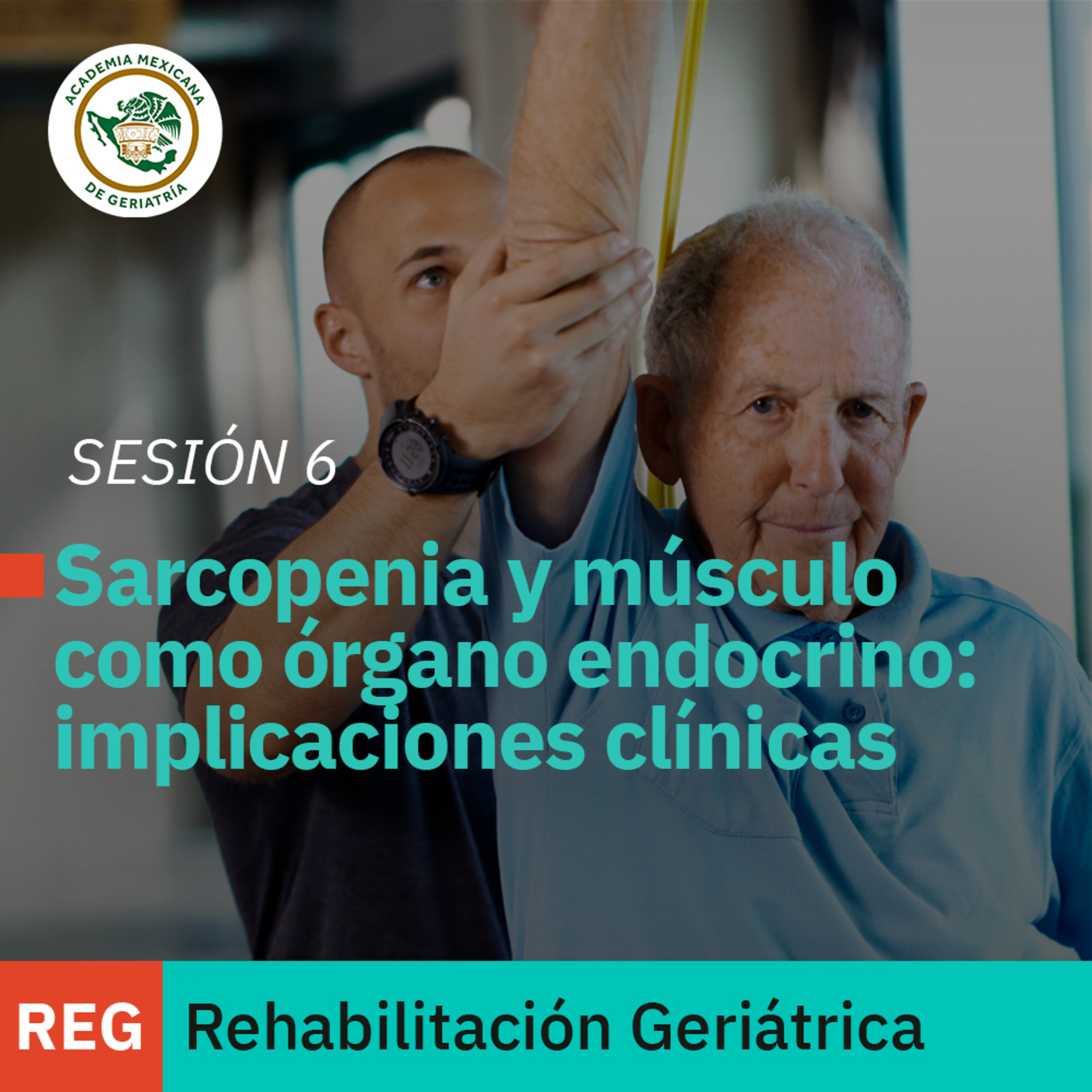 Sarcopenia y músculo como órgano endocrino: implicaciones clínicas | Dr. Roberto Coronado Zarco episode artwork