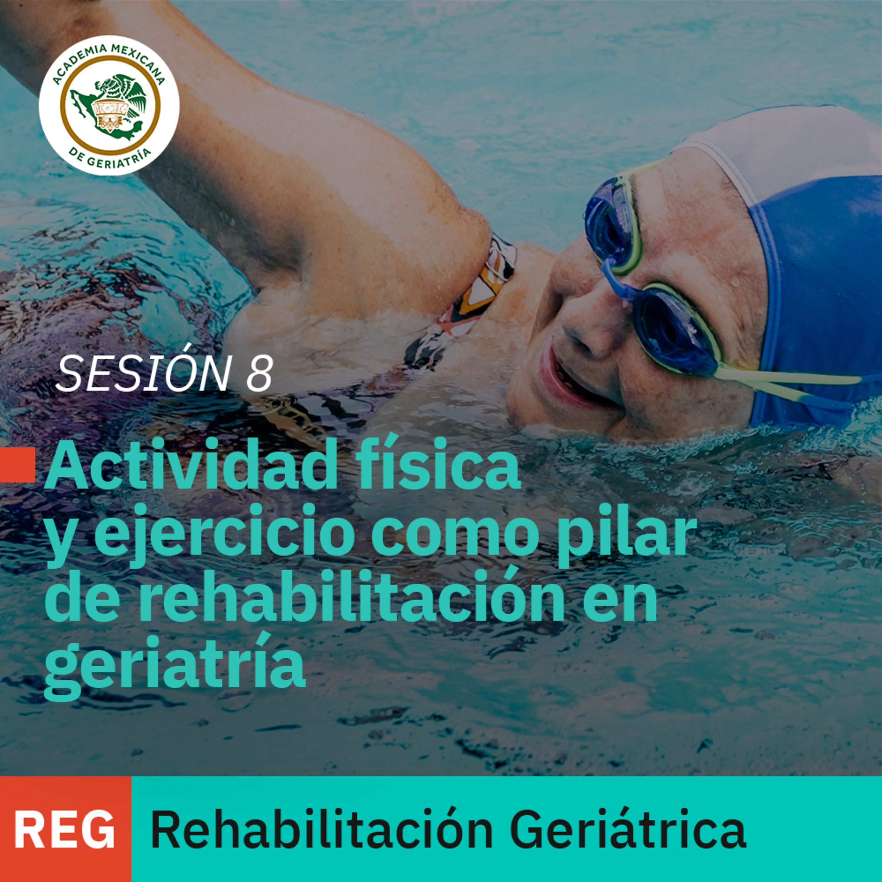 Actividad física y ejercicio como pilar de rehabilitación en geriatría | Dra. Ilse Joadán Santiago Escamilla episode artwork