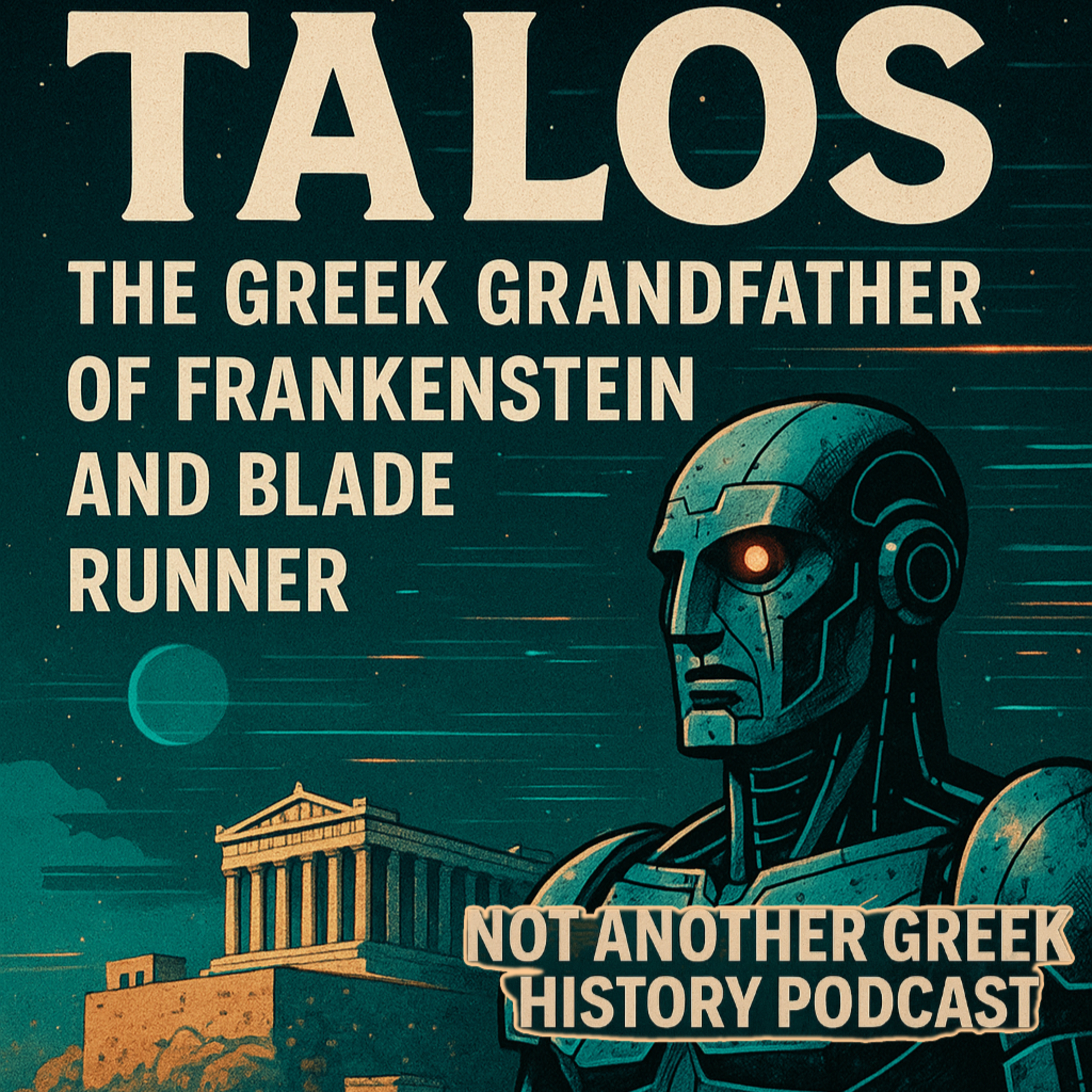 Frankenstein & Blade Runner's Greek Grandfather: Talos episode artwork