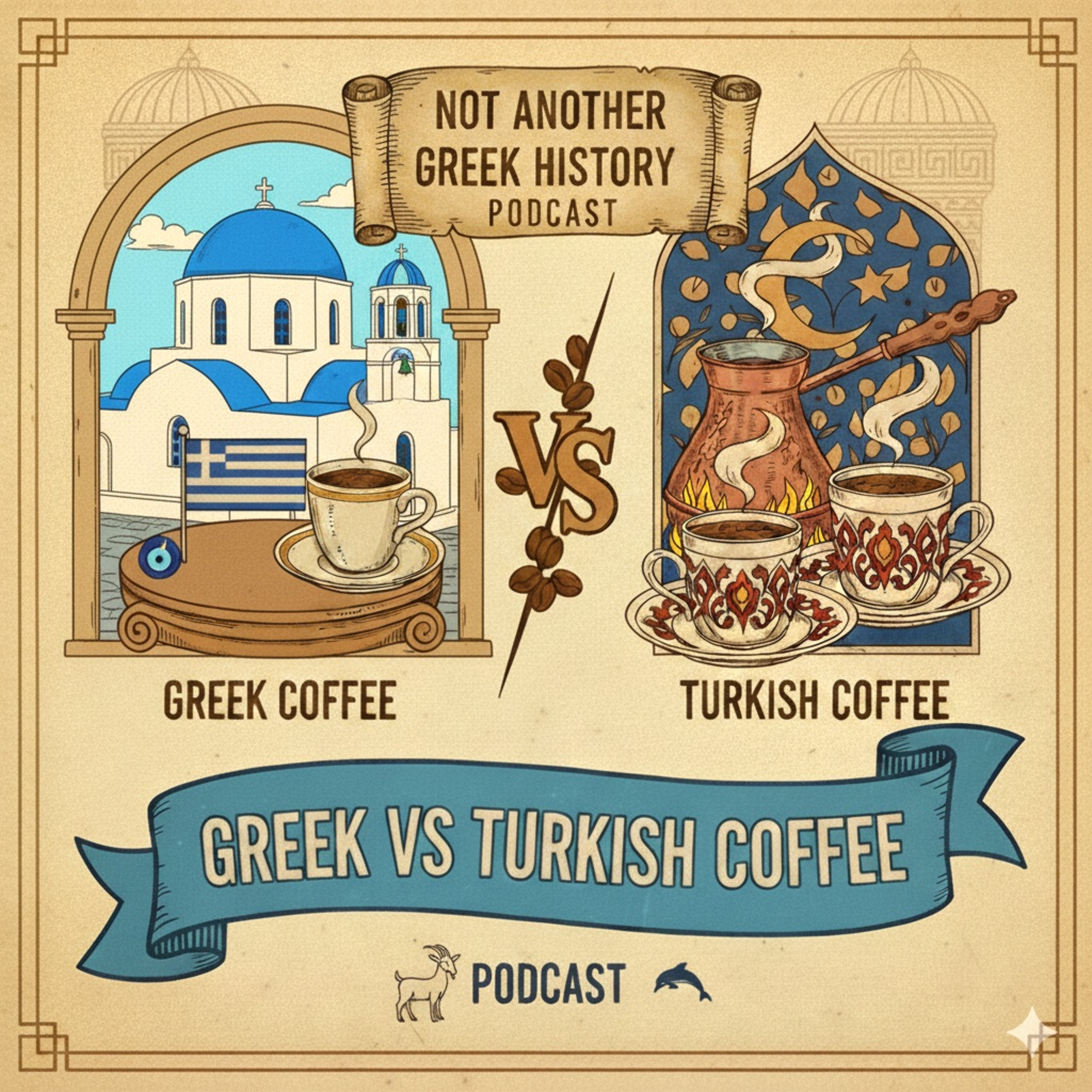 Greek VS Turkish Coffee ☕ episode artwork