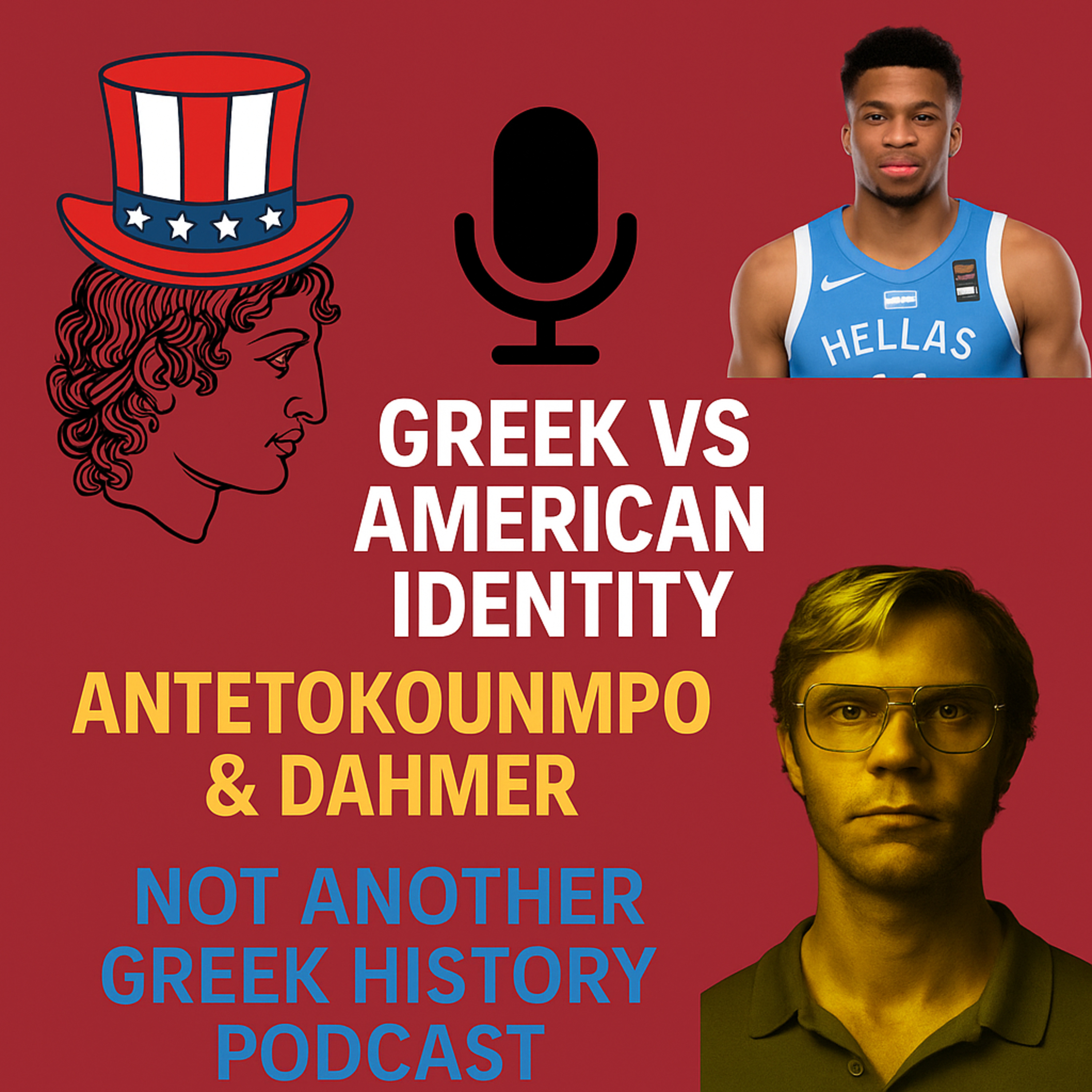 Greek VS American identity, Antetokounmpo & Dahmer episode artwork