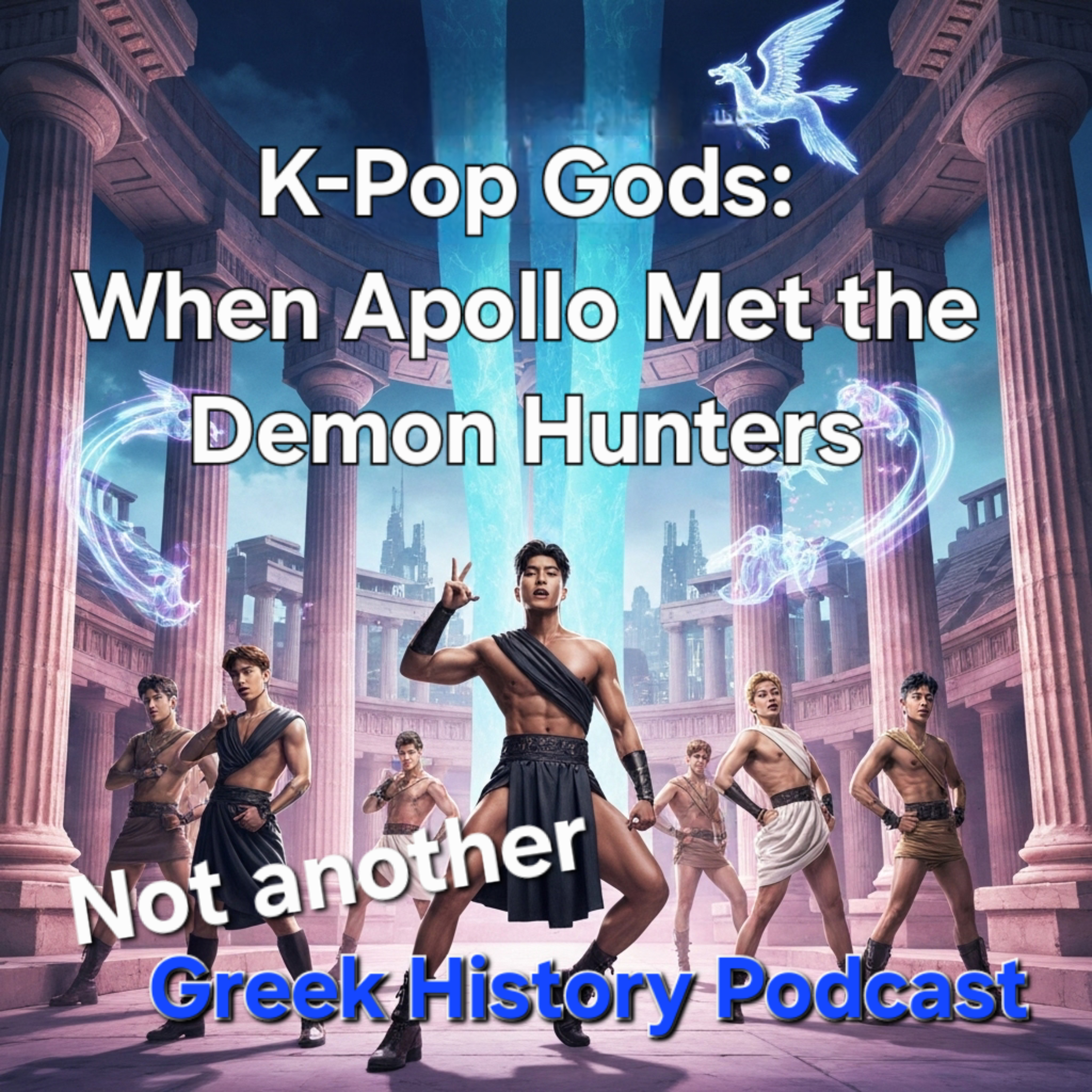 Korea and Greece 1/2: K-Pop Gods, When Apollo Met the Demon Hunters episode artwork