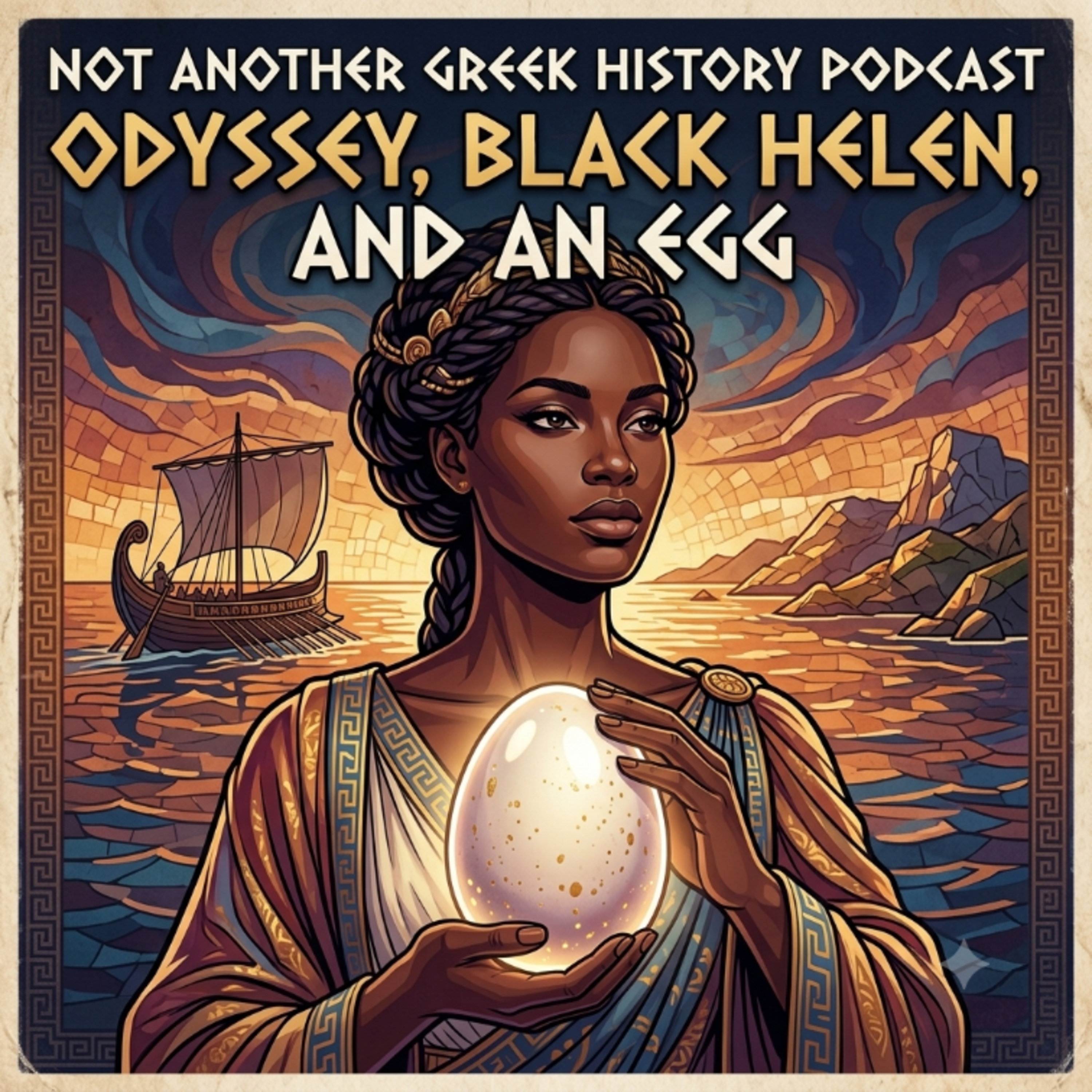 Odyssey, Black Helen, and an Egg episode artwork