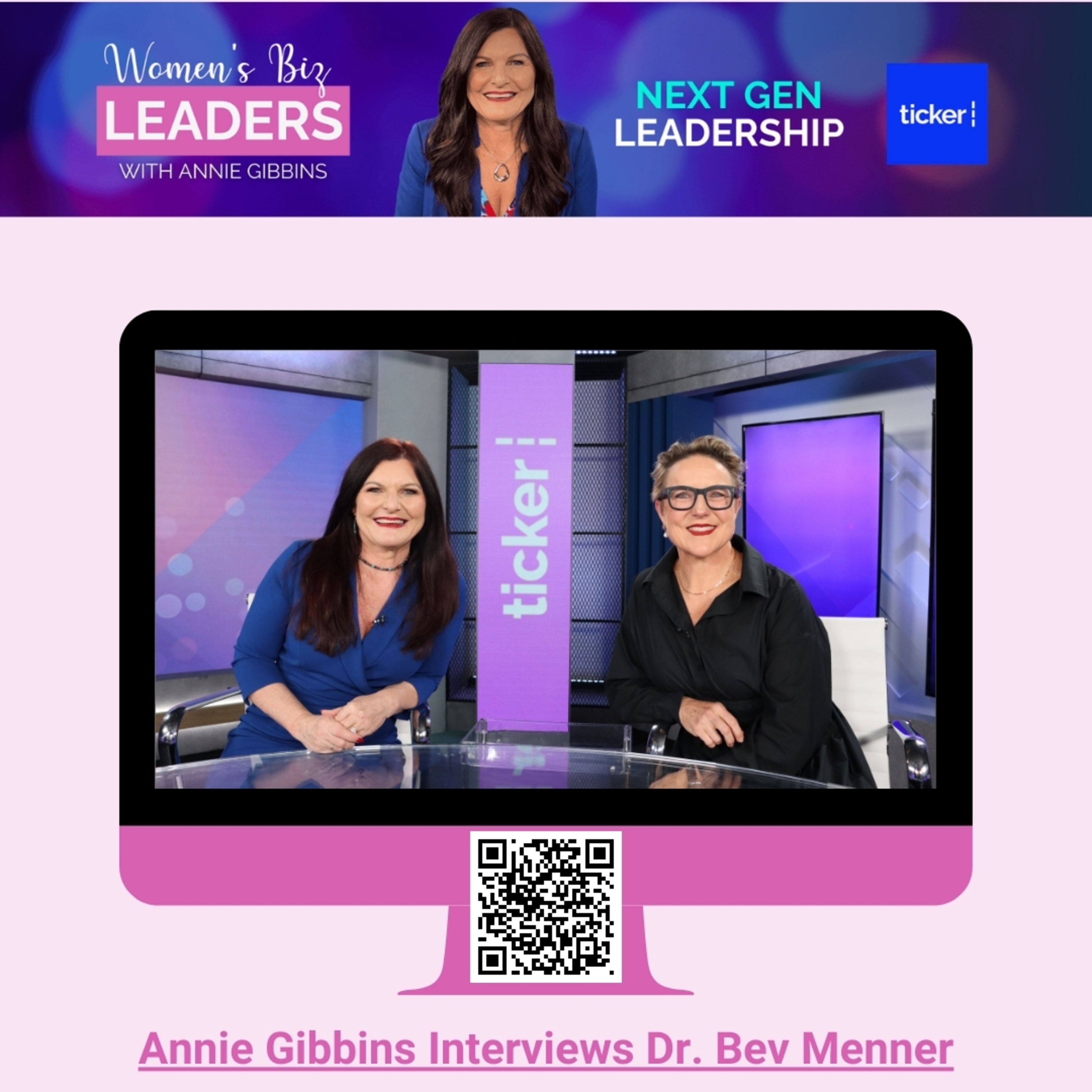 Ep 15. Staying Adaptable and Driving Innovation in the Pharma Sector with Dr Bev Menner | Women's Biz Leaders episode artwork