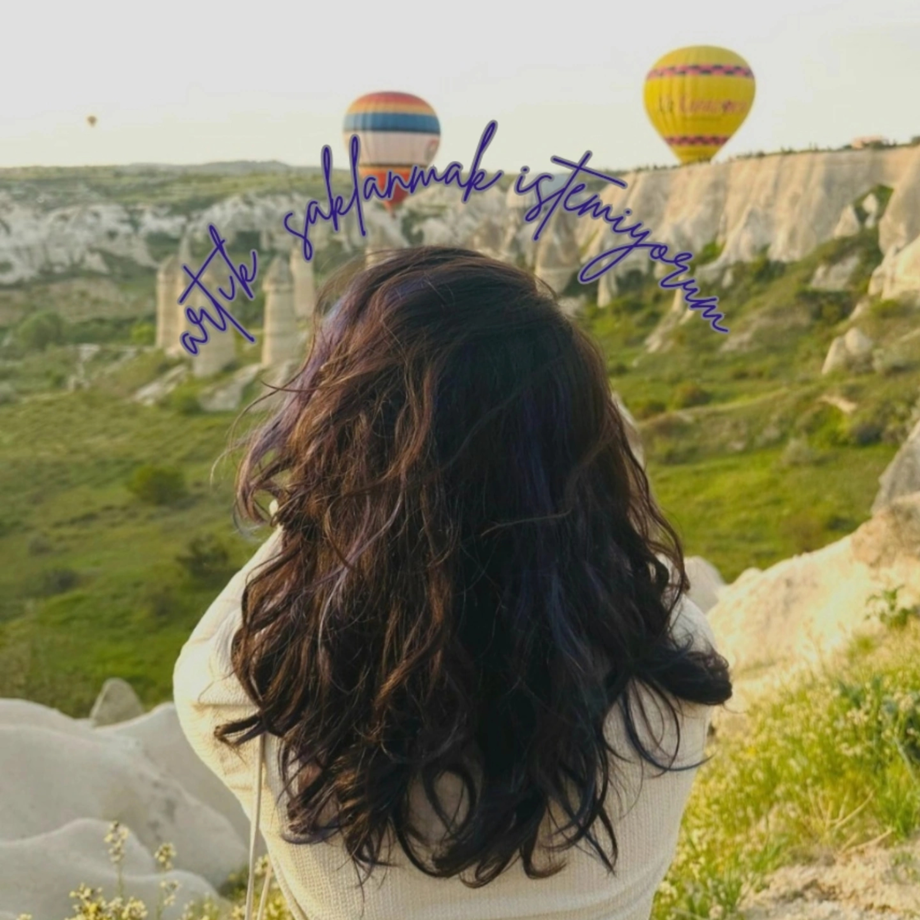 artık saklanmak istemiyorum