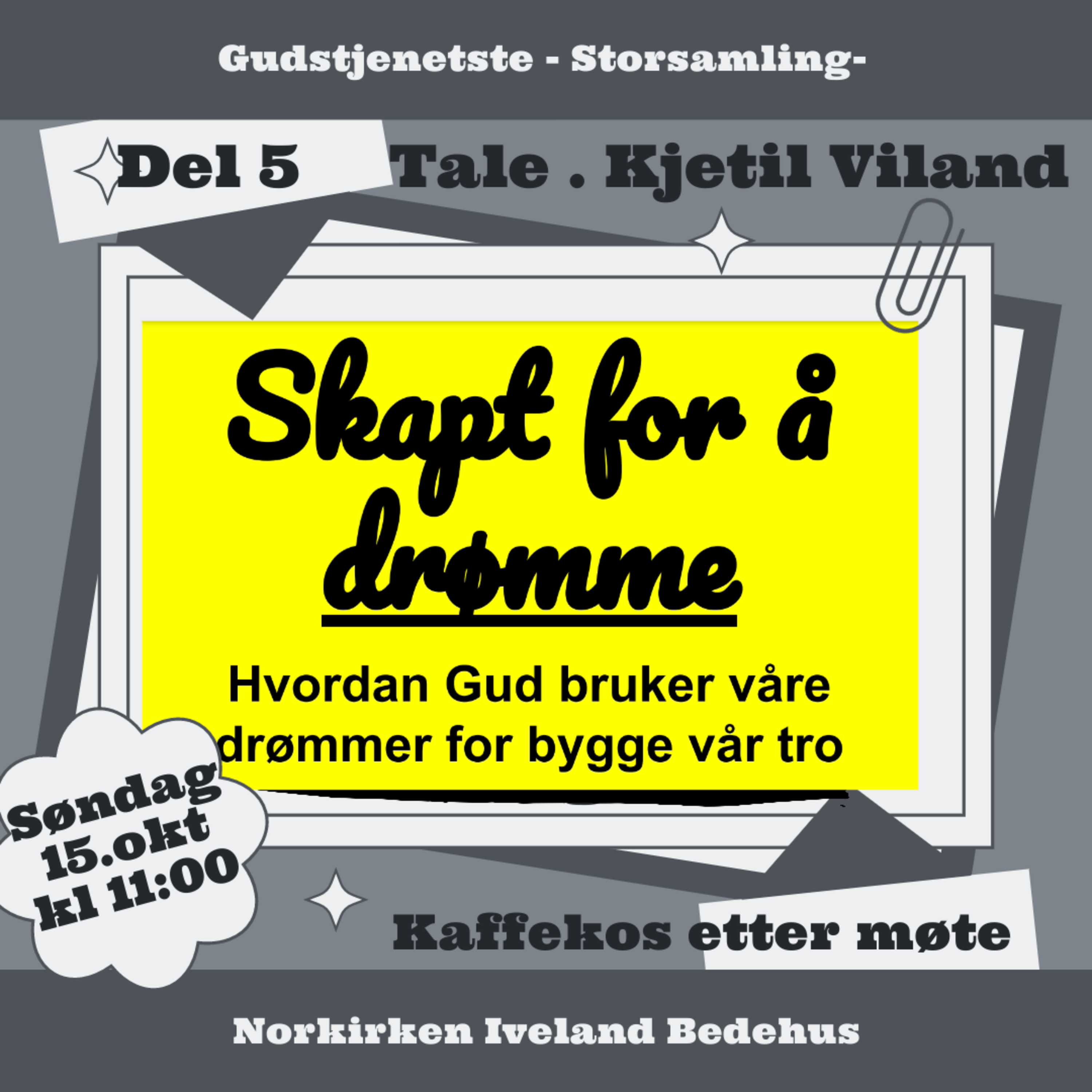 Skapt for å drømme del 5.  episode artwork