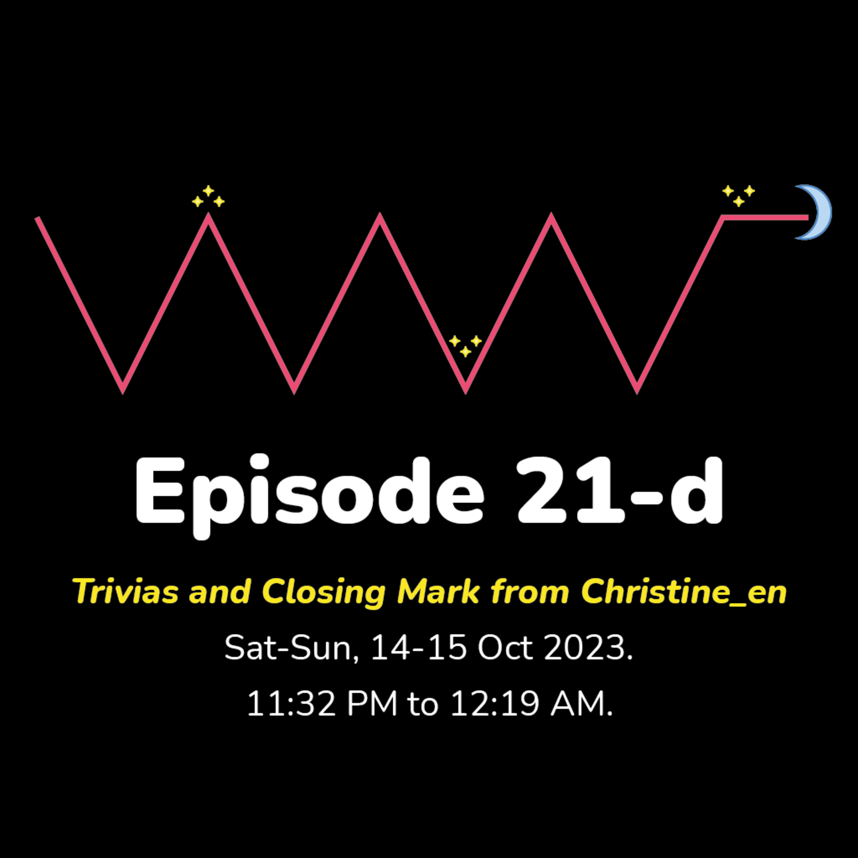 (EN/ID) #WMR EP 21: Trivia and Closing Mark from @Christine_en • #WeeklyMidnightRadio episode artwork
