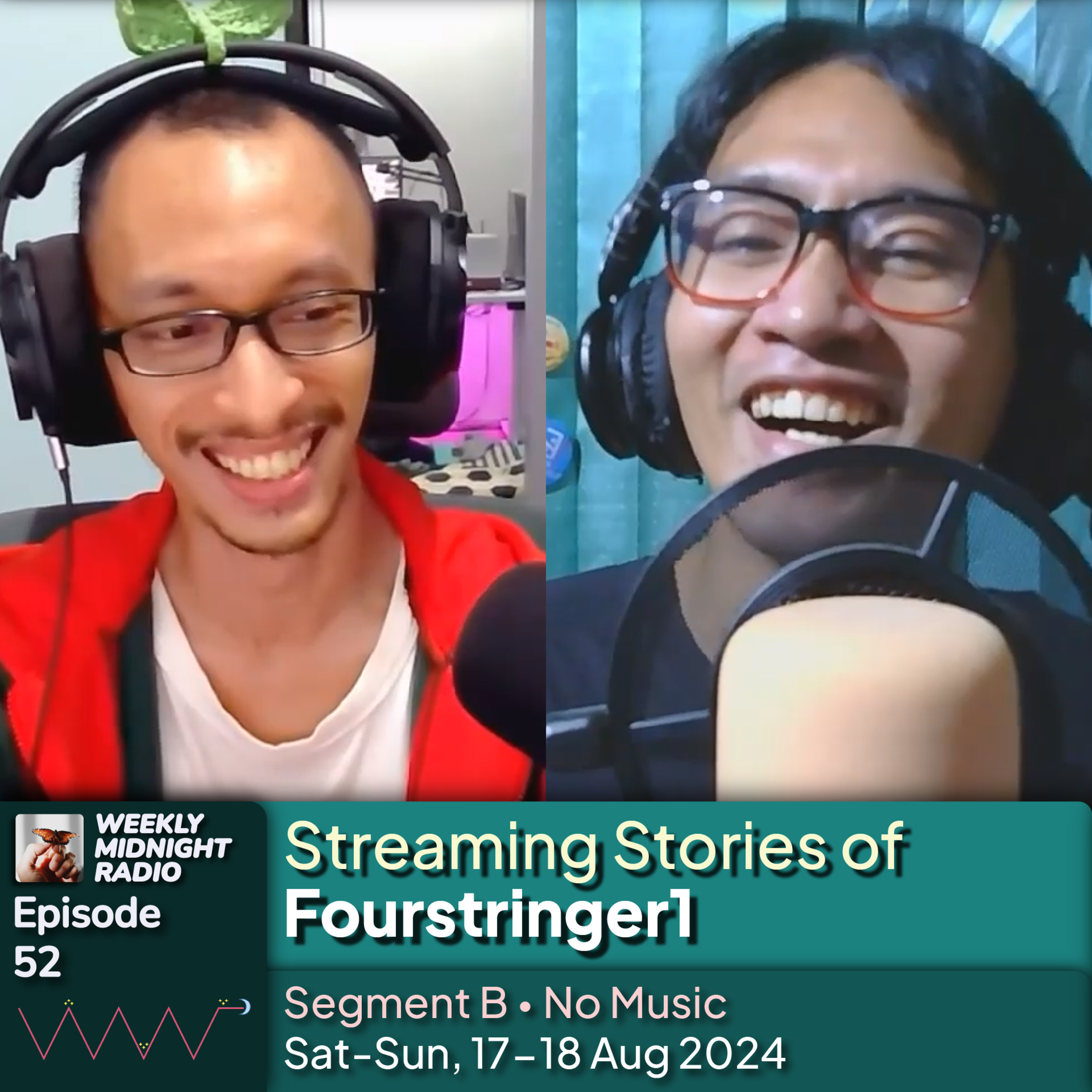 (ID/EN) #WMR EP 52: Streaming Stories of @Fourstringer1 • #WeeklyMidnightRadio episode artwork